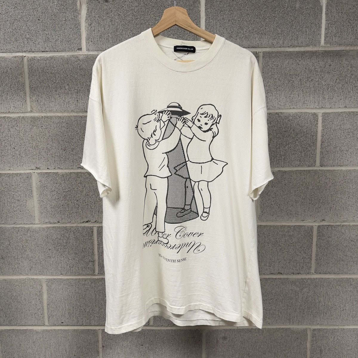 Undercover The Seventh Sense UFO Shirt Thrashed Faded