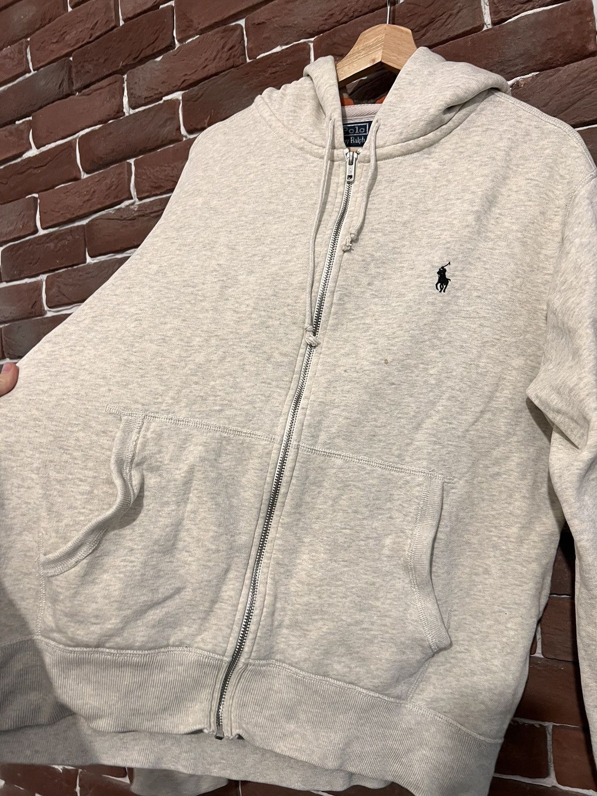 Ralph Lauren Rare Polo Ralph Lauren Nylon Zip Hoodie Hype Streetwear Size US L / EU 52-54 / 3 - 4 Thumbnail