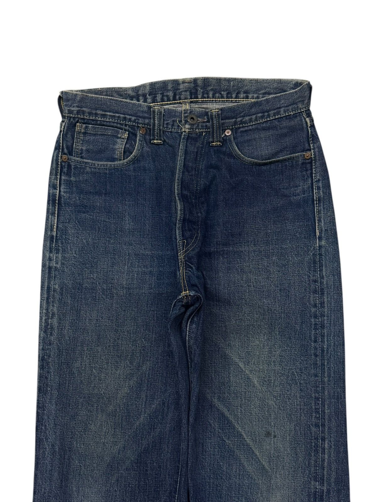 Denime Vintage 00s DENIME Lot 578 Japanese Selvedge Denim Jeans W30 Size US 30 / EU 46 - 4 Thumbnail
