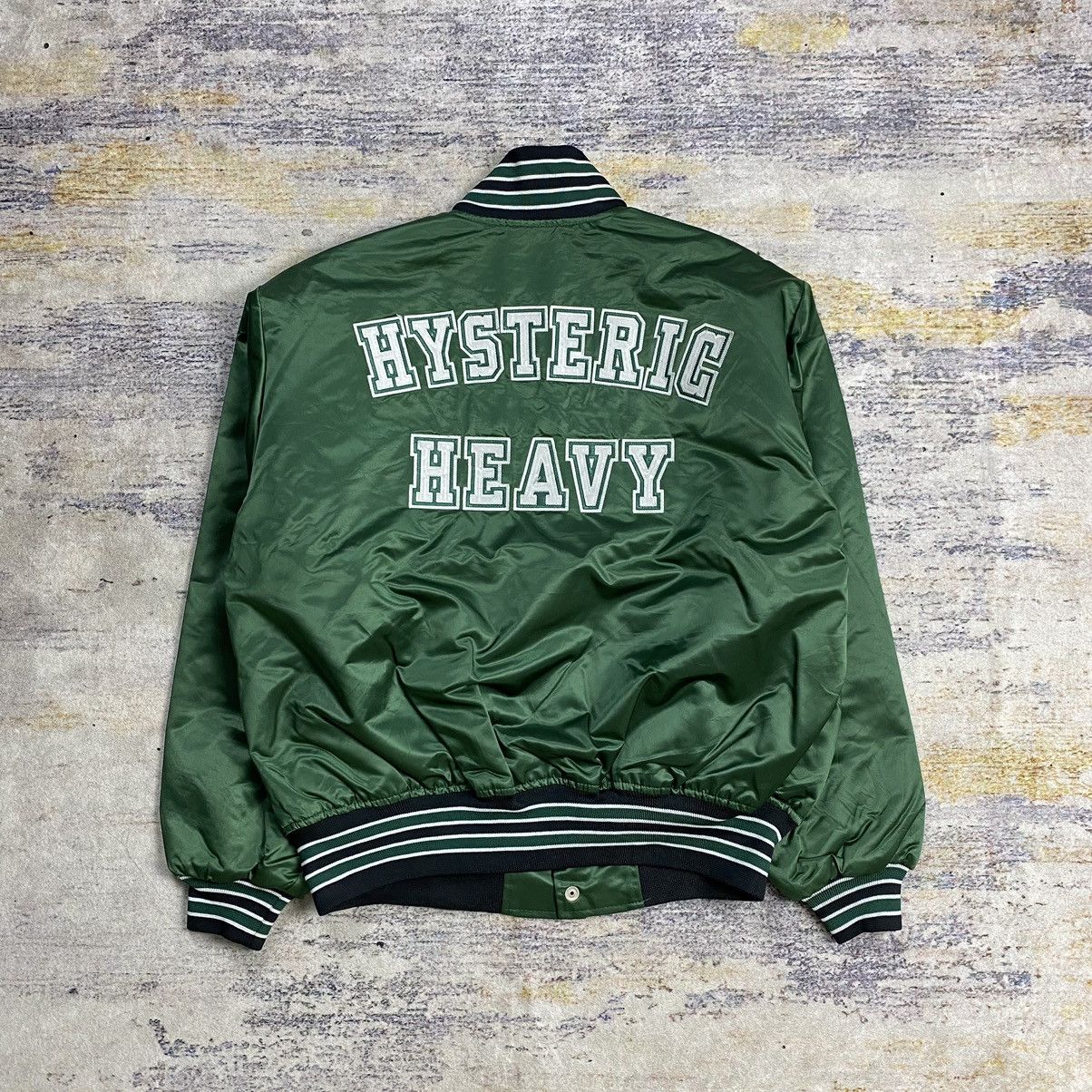 Hysteric Glamour Hysteric glamour heavy varsity jacket Size US L / EU 52-54 / 3 - 2 Thumbnail