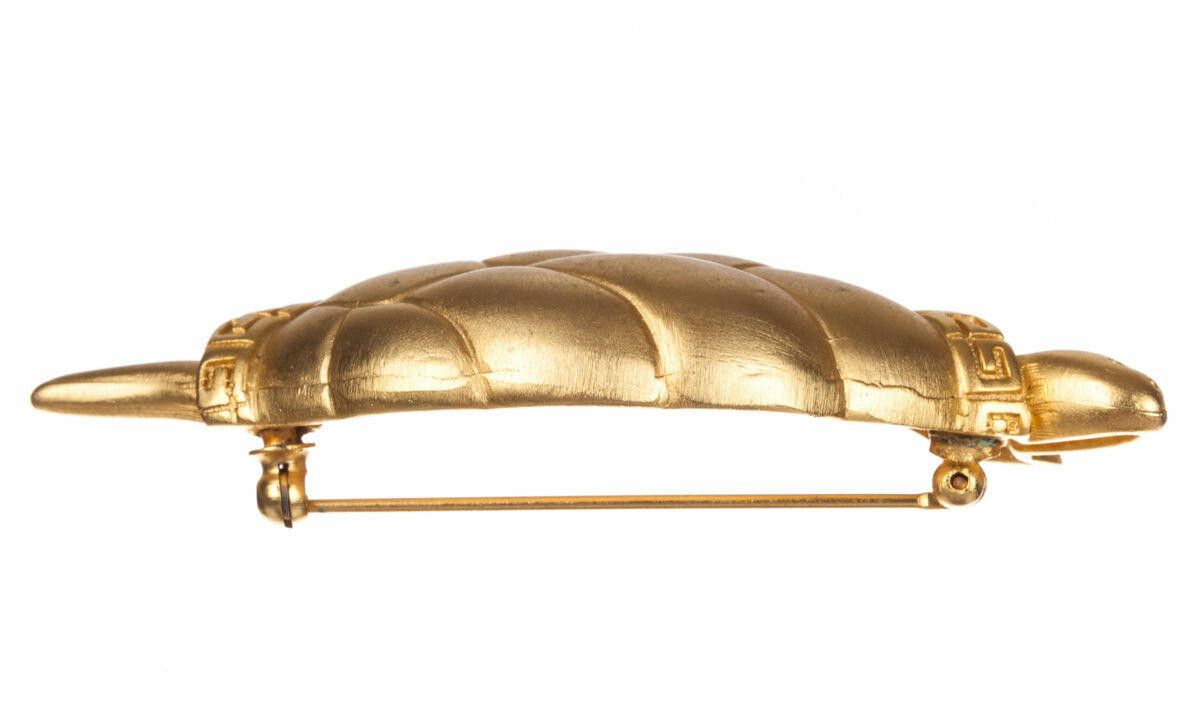 Givenchy Givenchy Gold Tone Turtle Pin Size ONE SIZE - 2 Thumbnail