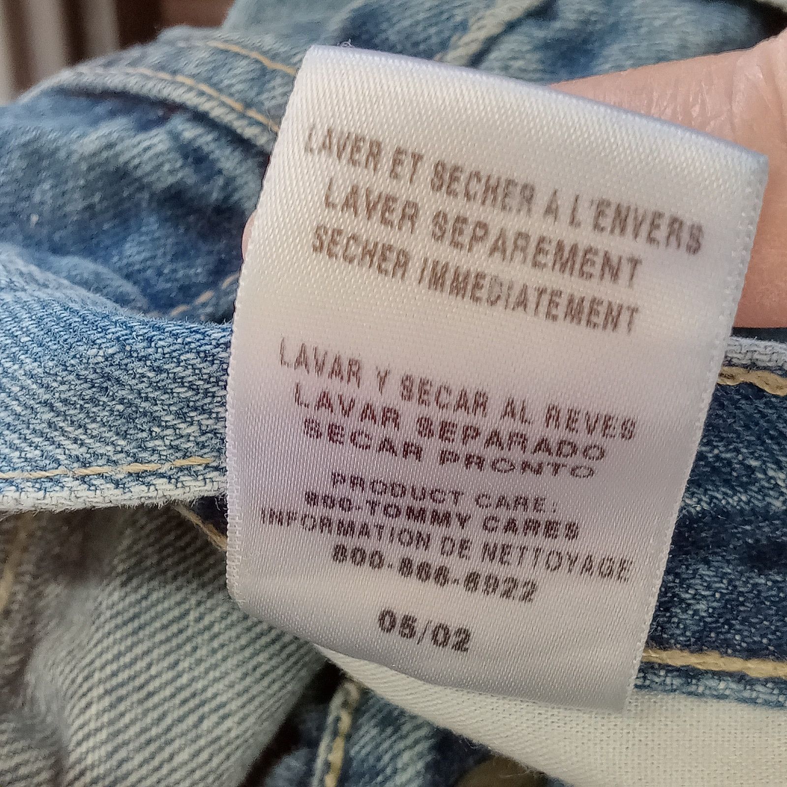 Tommy Jeans Tommy Jeans 22 (42 X 32) Women's Denim Blue Cotton Size 42" / US 20 - 6 Thumbnail