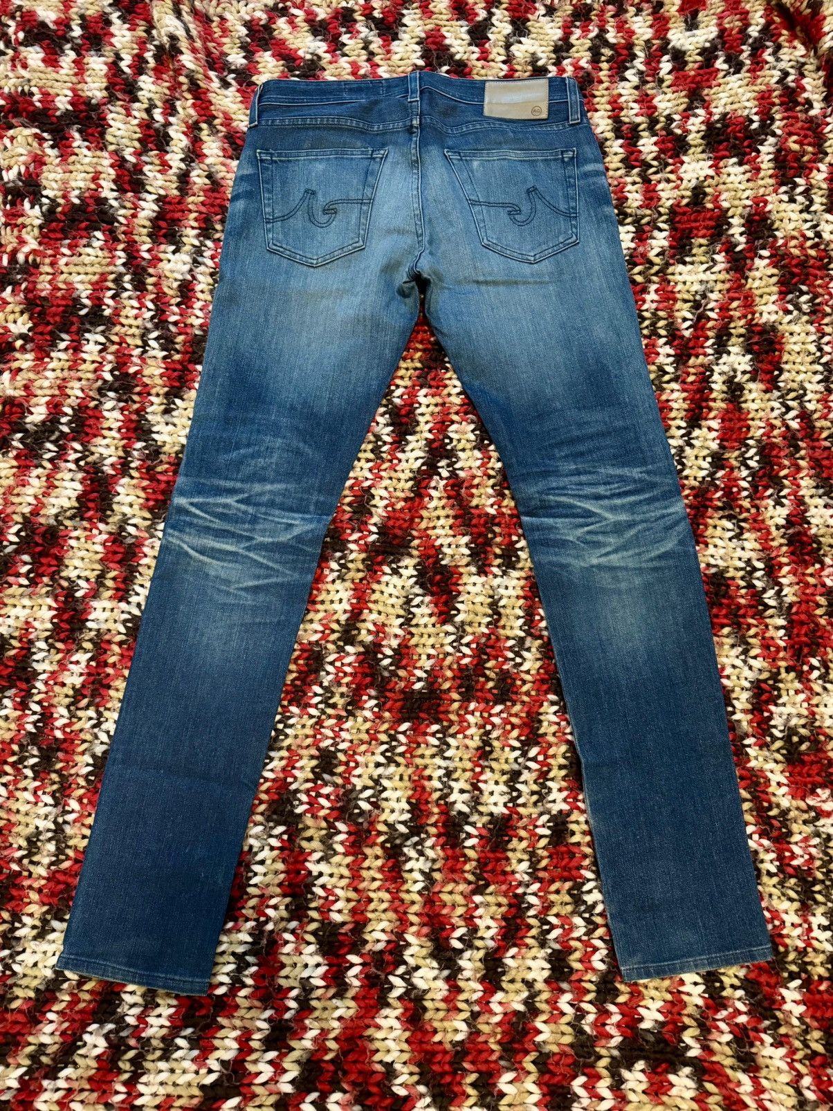 AG Adriano Goldschmied AG Adriano Goldschmied Blue Denim Jeans - Size 30 Size US 30 / EU 46 - 2 Thumbnail
