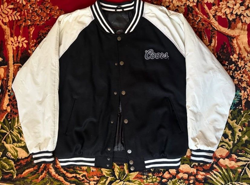 Vintage Coors Banquet Varsity Jacket Size US L / EU 52-54 / 3 - 5 Thumbnail
