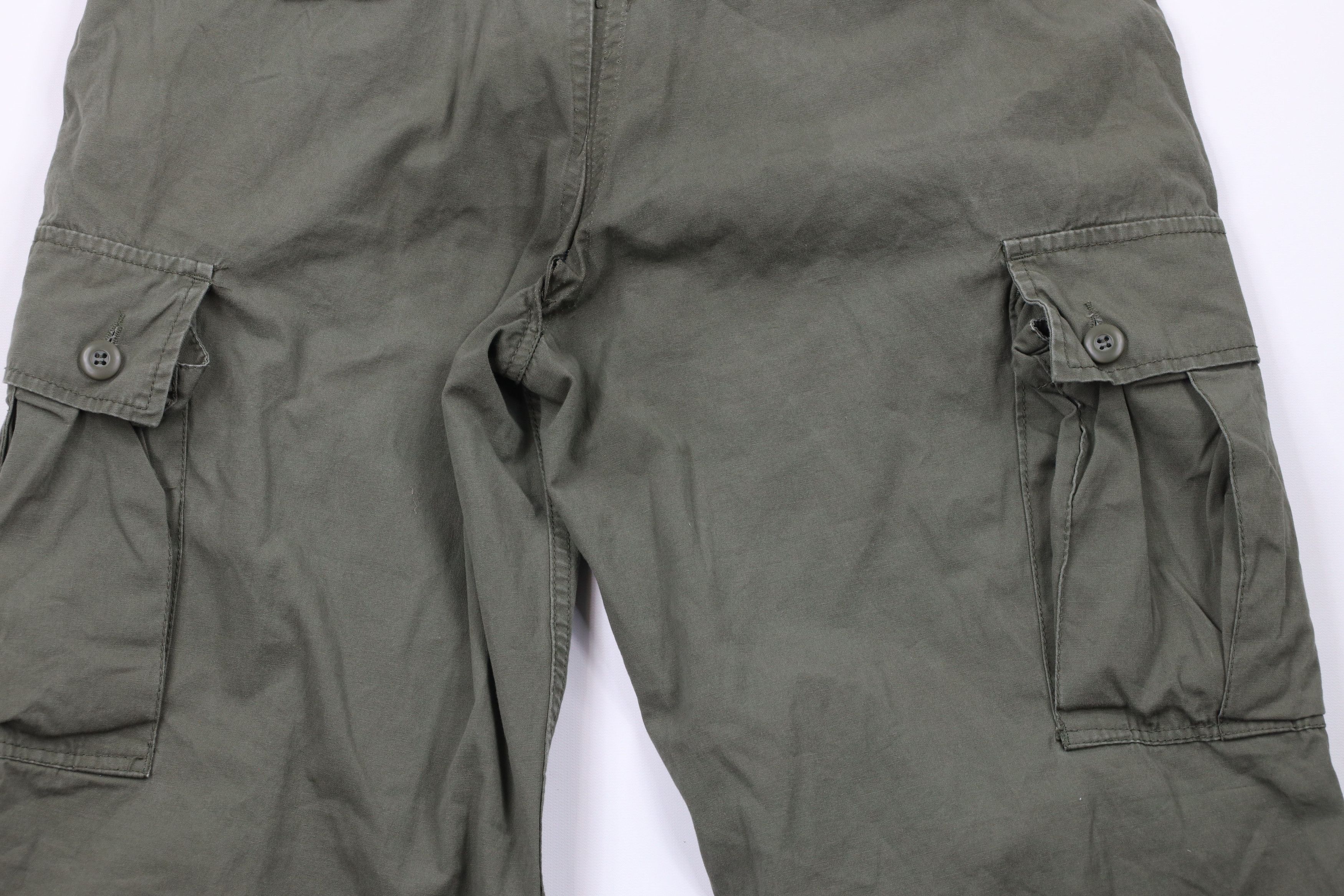 Vintage Vintage 90s German Military Fly Tropical Combat Cargo Pants Size US 36 / EU 52 - 14 Thumbnail