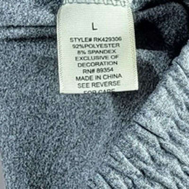 Other No Comment Gray Stretch Cargo Jogger Pants - Size Large Size 34" / US 12 / IT 48 - 5 Thumbnail