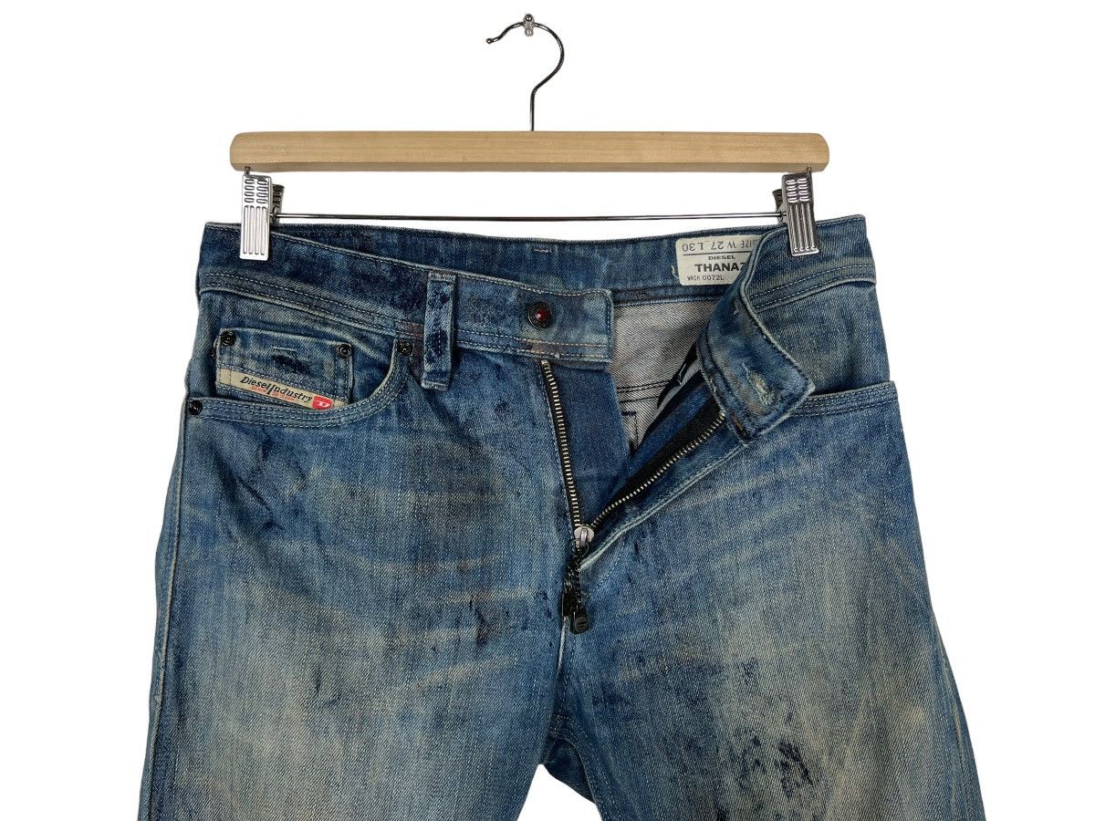 Diesel 🔥 DIESEL THANAZ WASH DYED PAIN SPLASH Size US 30 / EU 46 - 11 Thumbnail