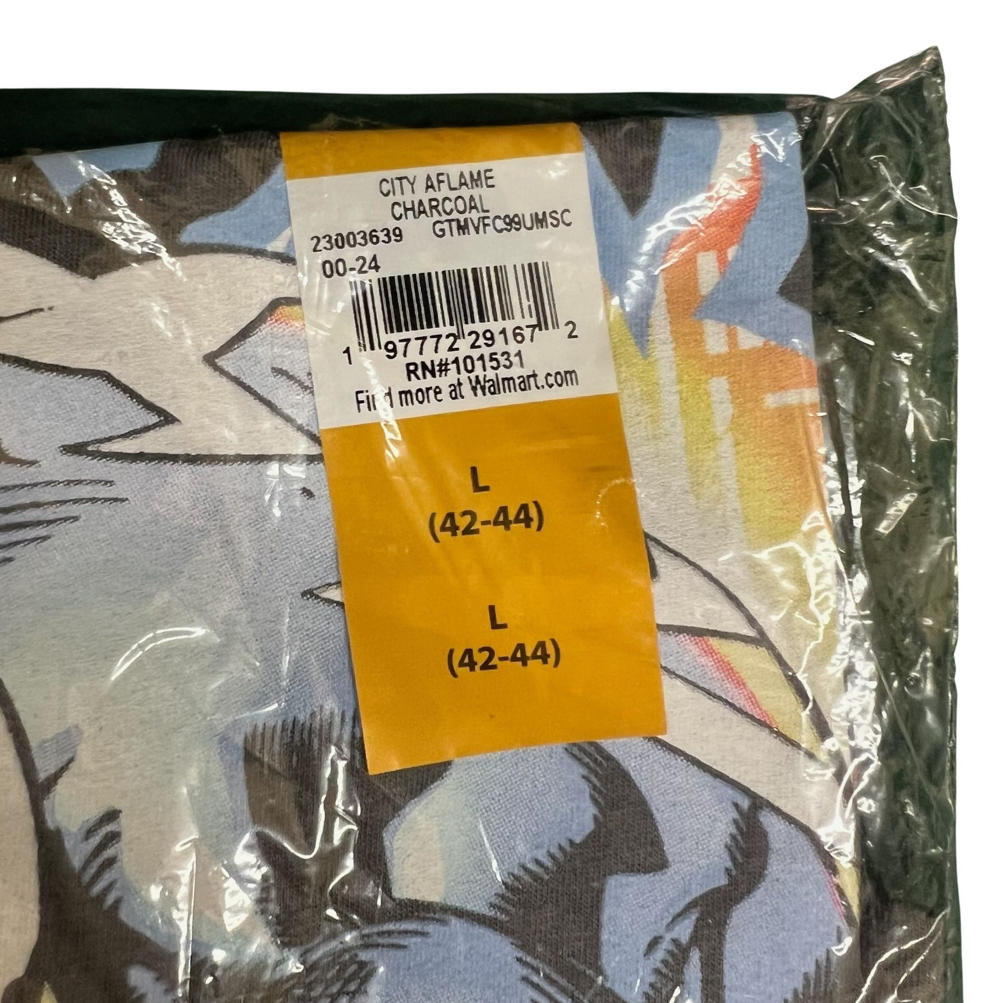 Other CITY AFLAME MARVEL Graphic Tee Collection Large Charcoal Mul Size US L / EU 52-54 / 3 - 3 Thumbnail