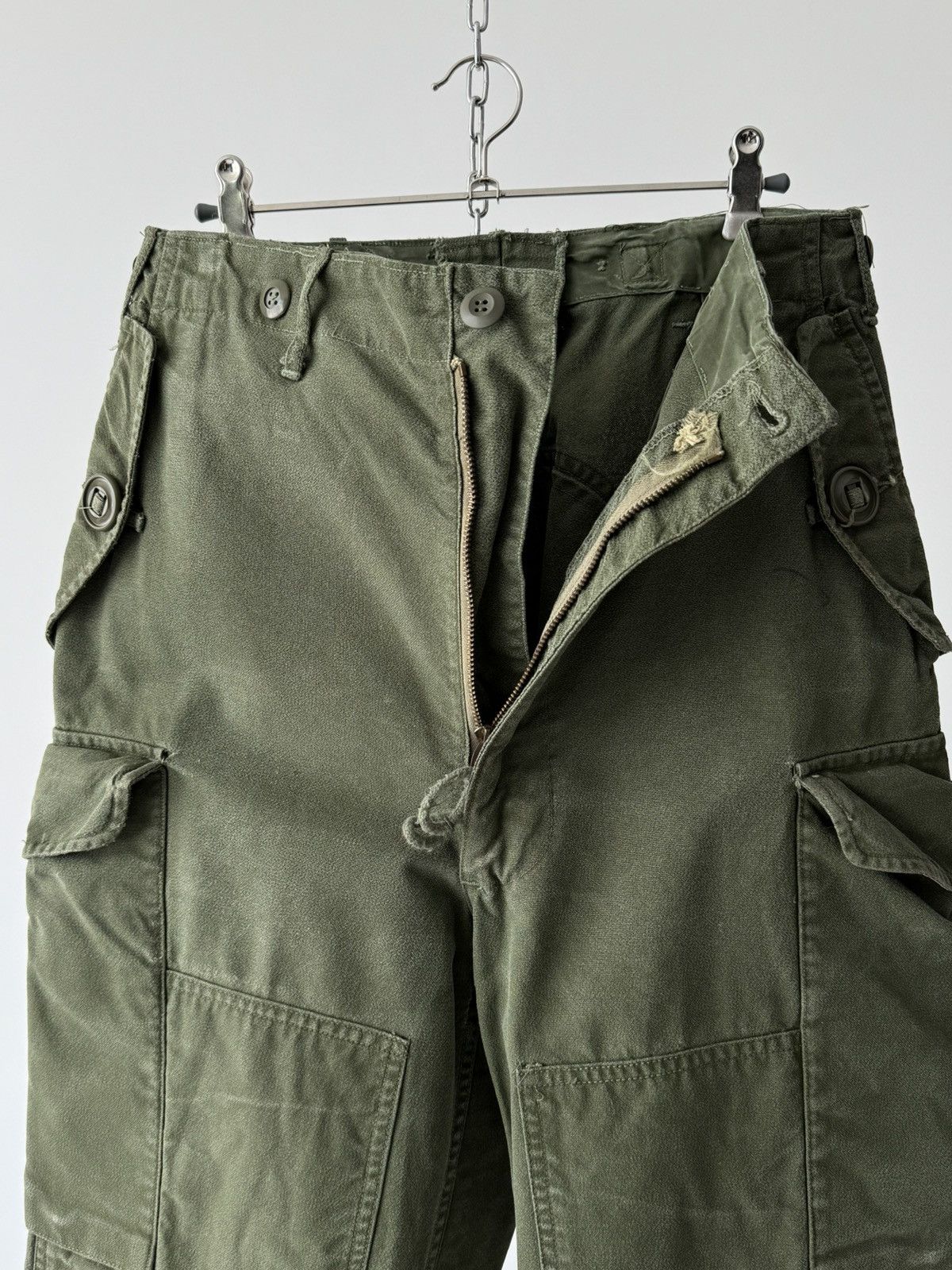 Japanese Brand × Vintage 1967 Dated Vintage Canadian Army Modified Combat Trousers Size US 30 / EU 46 - 4 Thumbnail