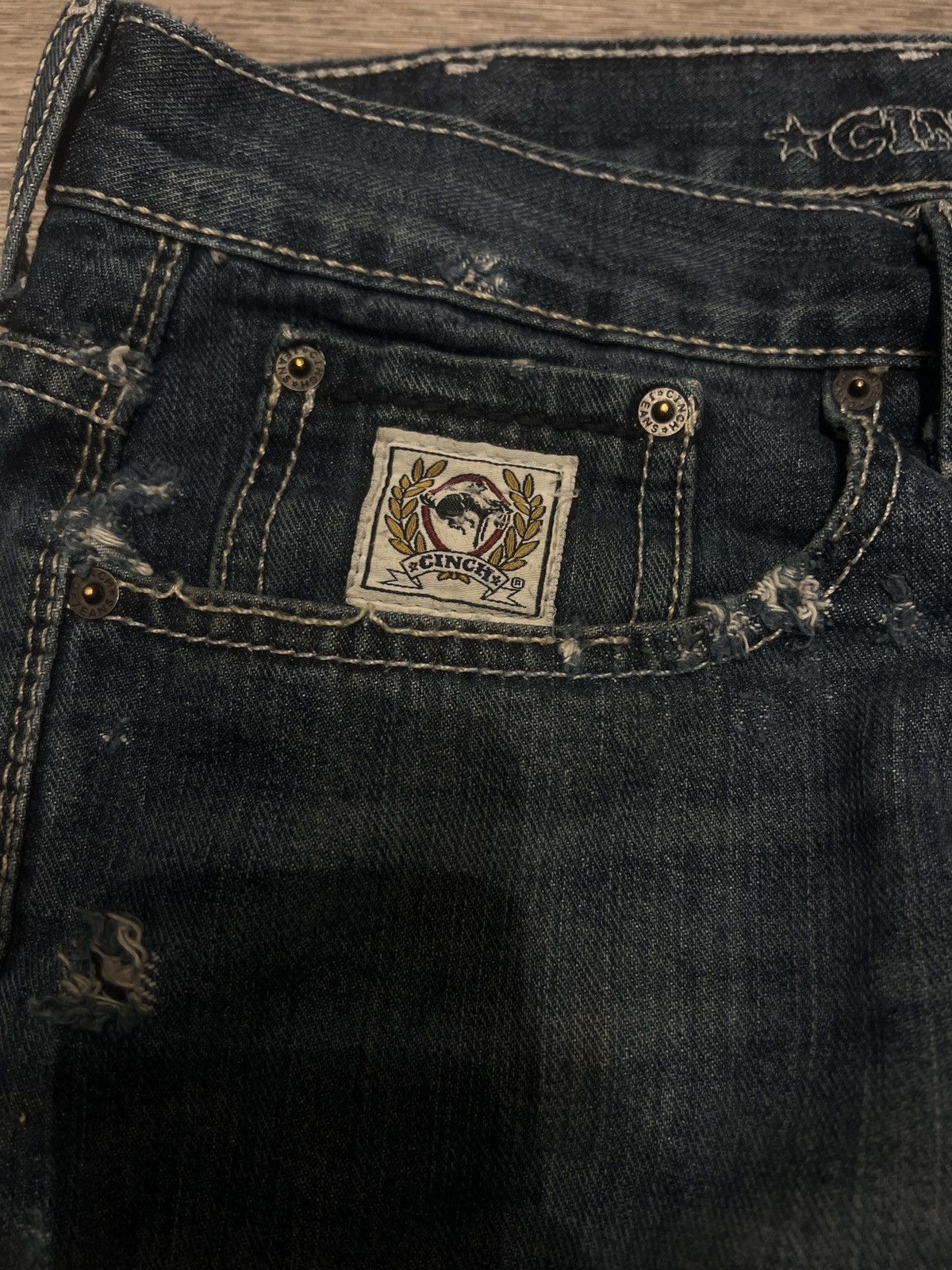 CINCH White labels cinch Size US 31 - 3 Thumbnail
