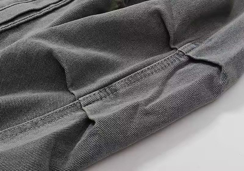 Designer × Vintage Streetwear Design Washed Dirty Denim Jacket Coat y2k Size US L / EU 52-54 / 3 - 9 Thumbnail