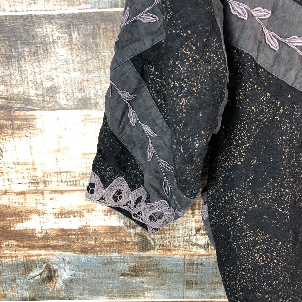 Japanese Brand Madame Points Black Knitwear #A2411 Size US L / EU 52-54 / 3 - 16 Thumbnail