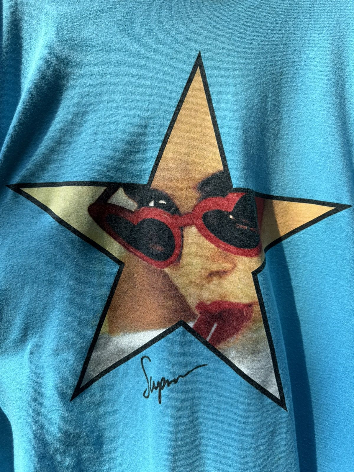 Vintage Supreme 2008 Lolita Tee Blue Movie Film Novel Nabokov Large Size US L / EU 52-54 / 3 - 2 Thumbnail