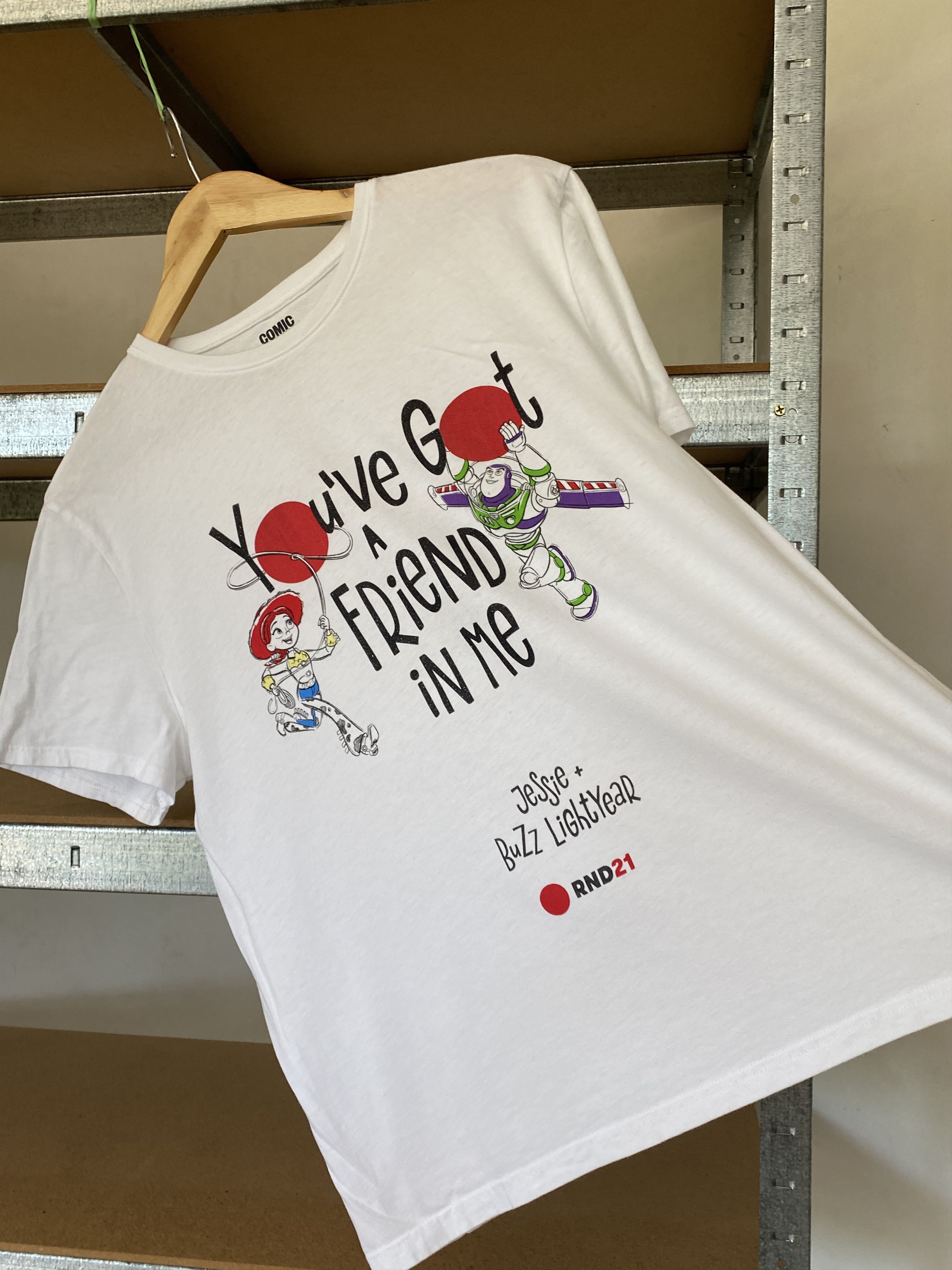 Cartoon Network Comic Relief Toy Story Vintage Cartoon T-shirt Size US M / EU 48-50 / 2 - 3 Thumbnail