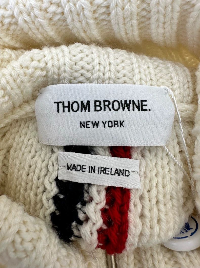 Thom Browne Thom Browne Coarse needle wool sweater Size US XXS / EU 40 - 4 Thumbnail