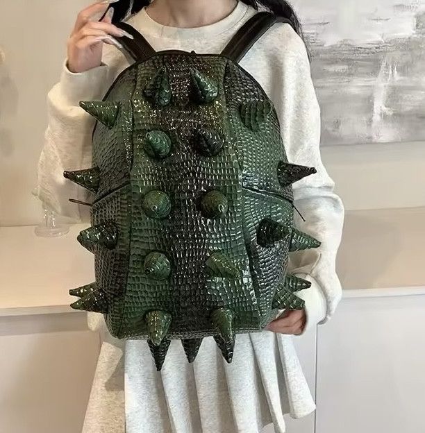 Japanese Brand × Vintage Hedgehog Shape PU Backpacks Size ONE SIZE - 2 Thumbnail