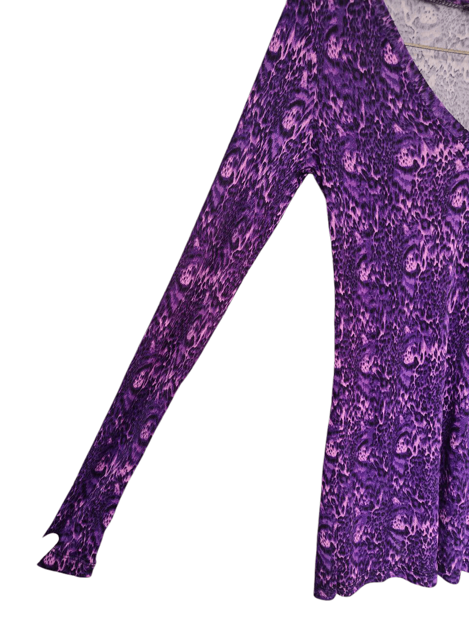 Versace Versace Printed Stretchable Long Sleeve Top Size S / US 4 / IT 40 - 4 Thumbnail