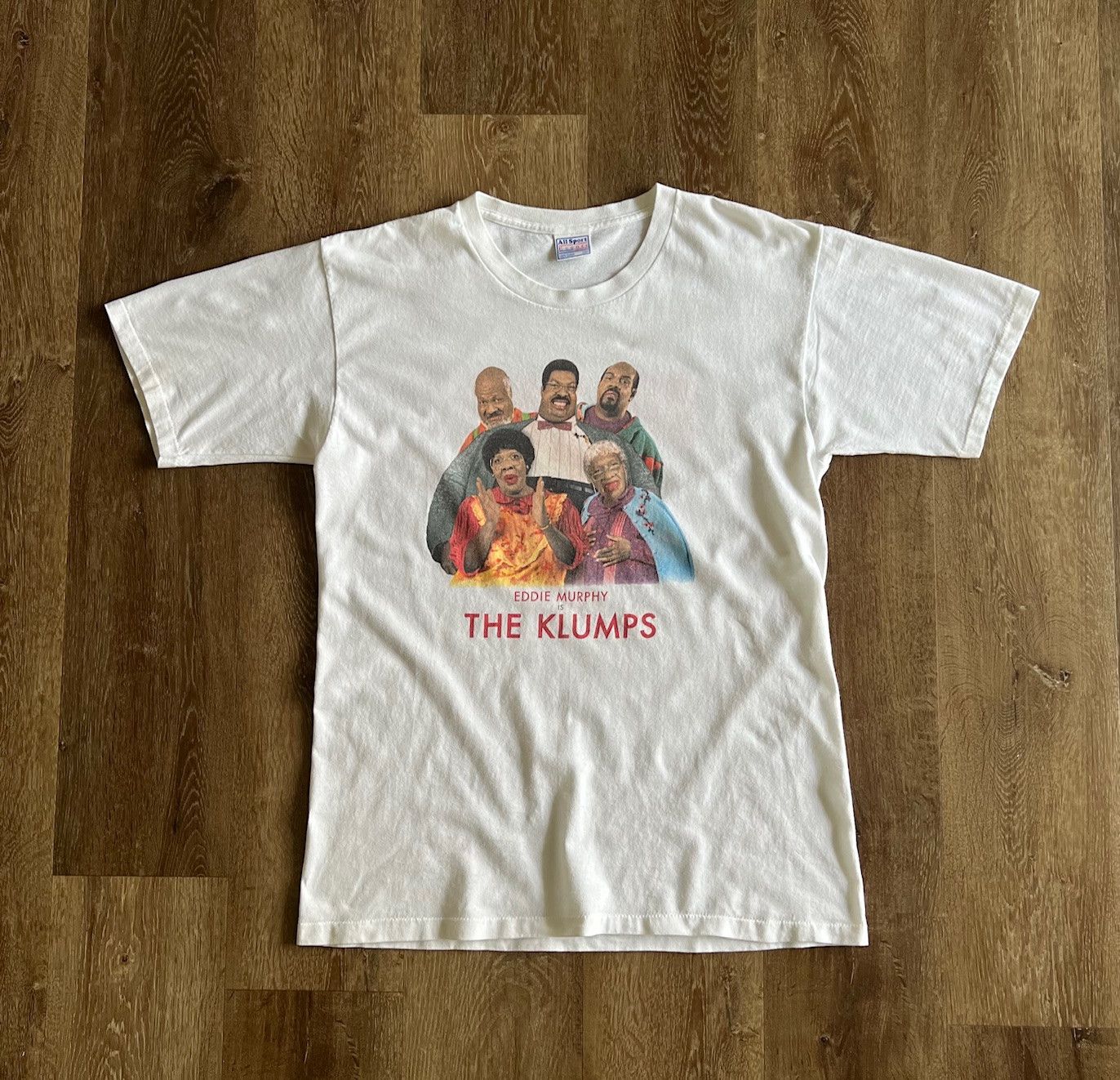 image of Made In USA x Movie Vintage 2000 The Nutty Professor 2 Movie Tee Size Large in White, Men's