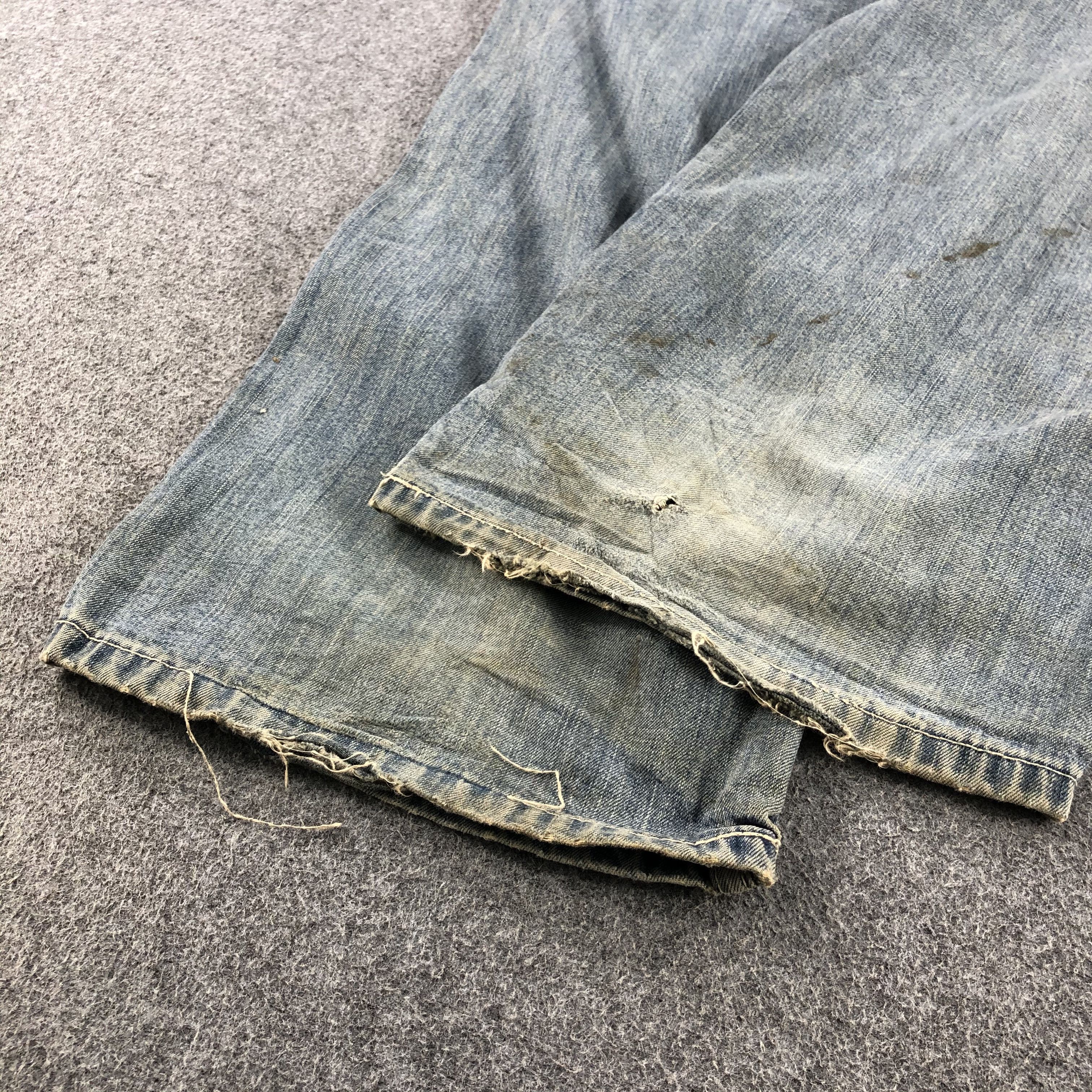 Levi's Vintage 90s Light Wash Levis Carpenter Jeans-J1236 Size US 37 - 5 Thumbnail