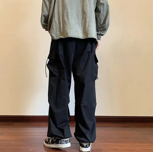 Japanese Brand Etsuko x Mayu Black Color Elastik Jogger Cargo Pant Size US 30 / EU 46 - 4 Thumbnail