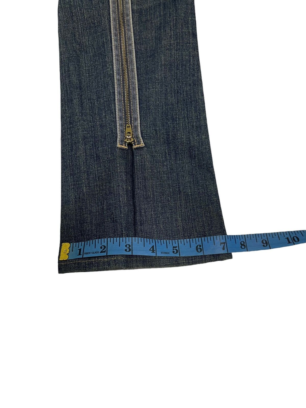 MOUSSY Vintage Moussy Zipper Denim Jeans ! Very Rare Design Size US 30 / EU 46 - 20 Thumbnail