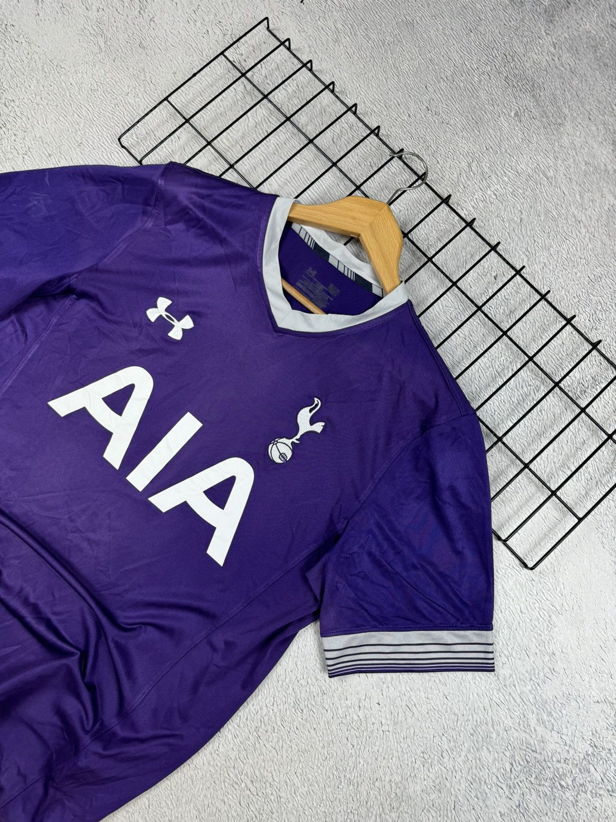 Under Armour × Vintage Vintage Tottenham 2015/16 Third Under Armour Jersey Blokcore Size US L / EU 52-54 / 3 - 2 Thumbnail