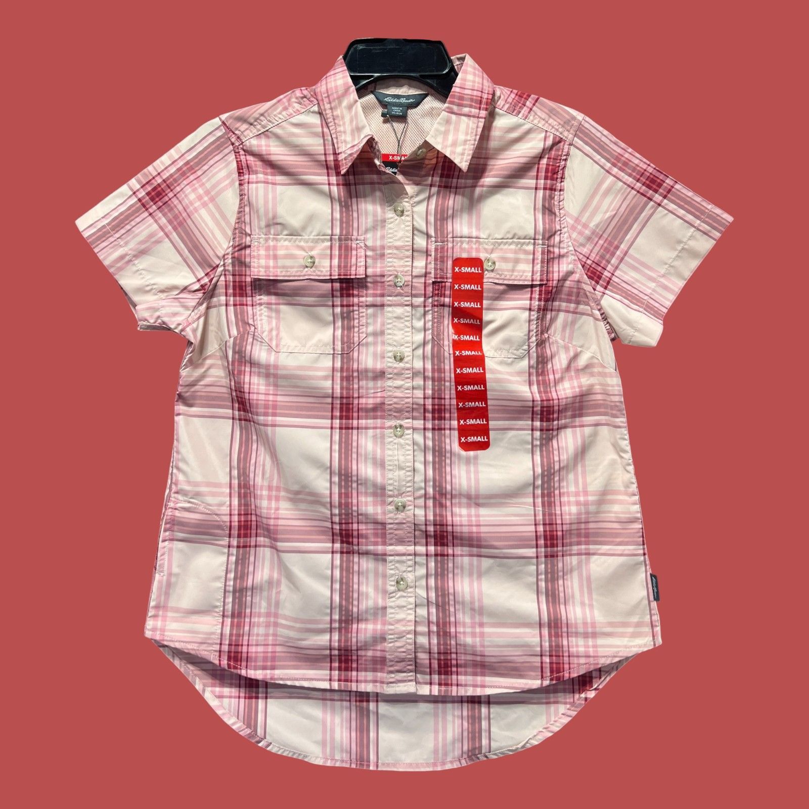 Other Eddie Bauer - Women's Moisture Wicking Short Sleeve Shirt - Size XS / US 0-2 / IT 36-38 - 3 Thumbnail