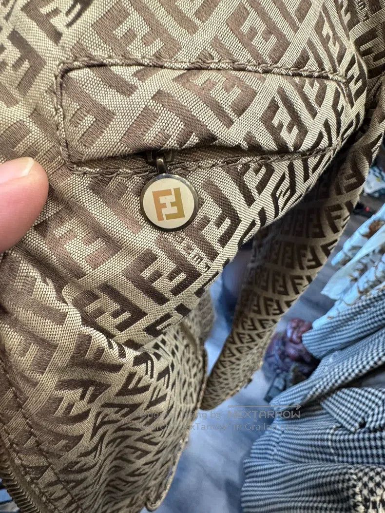 Fendi Fendi Monogram Jacket Size S / US 4 / IT 40 - 4 Thumbnail