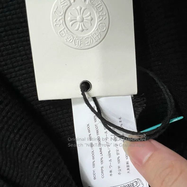 Chrome Hearts CHROME HEARTS Size L Waffle sweater Size US L / EU 52-54 / 3 - 8 Thumbnail