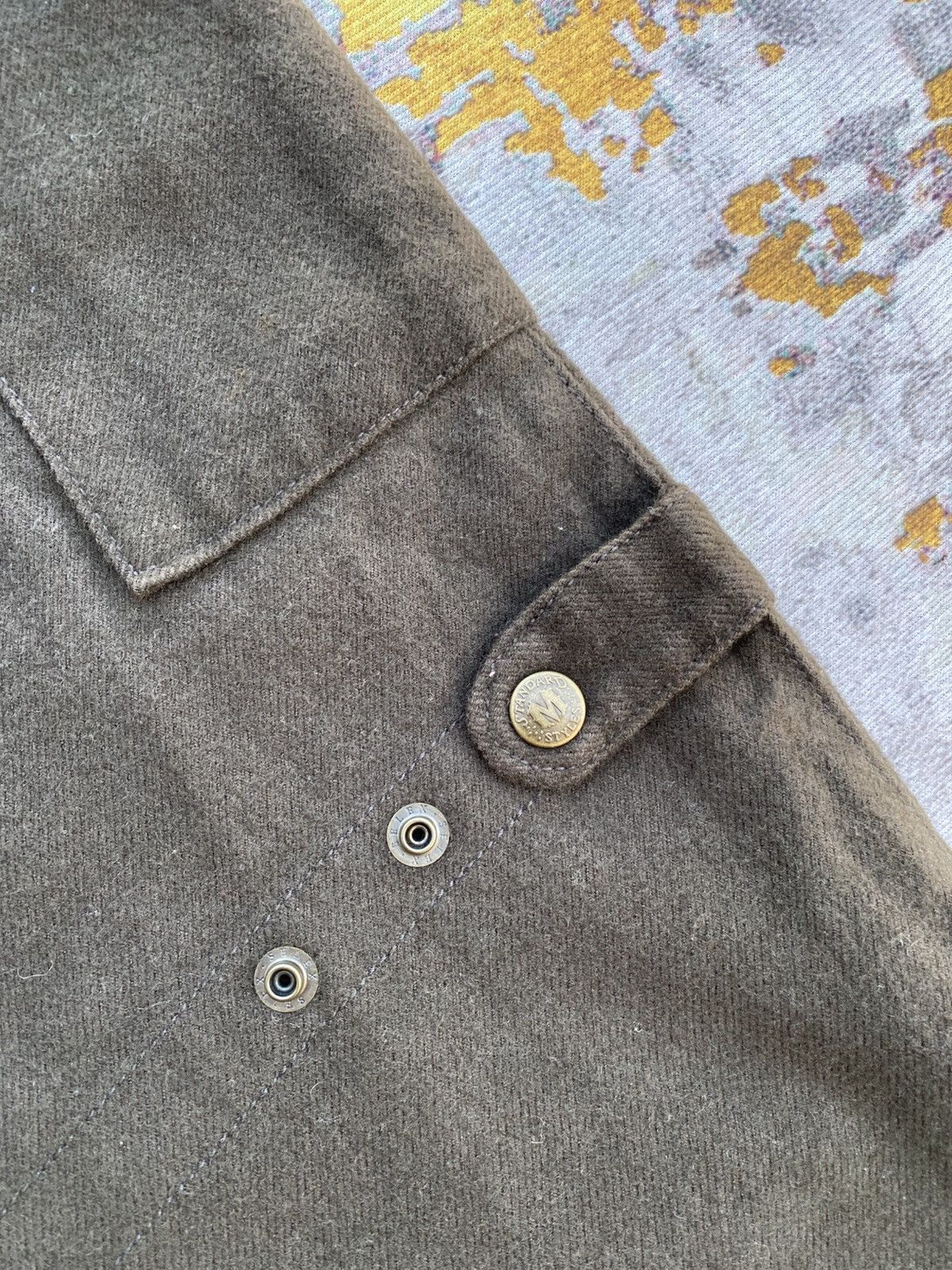 Japanese Brand Vintage Japanese Brands Wool Cargo Mobstyles Pants Size US 35 - 11 Thumbnail