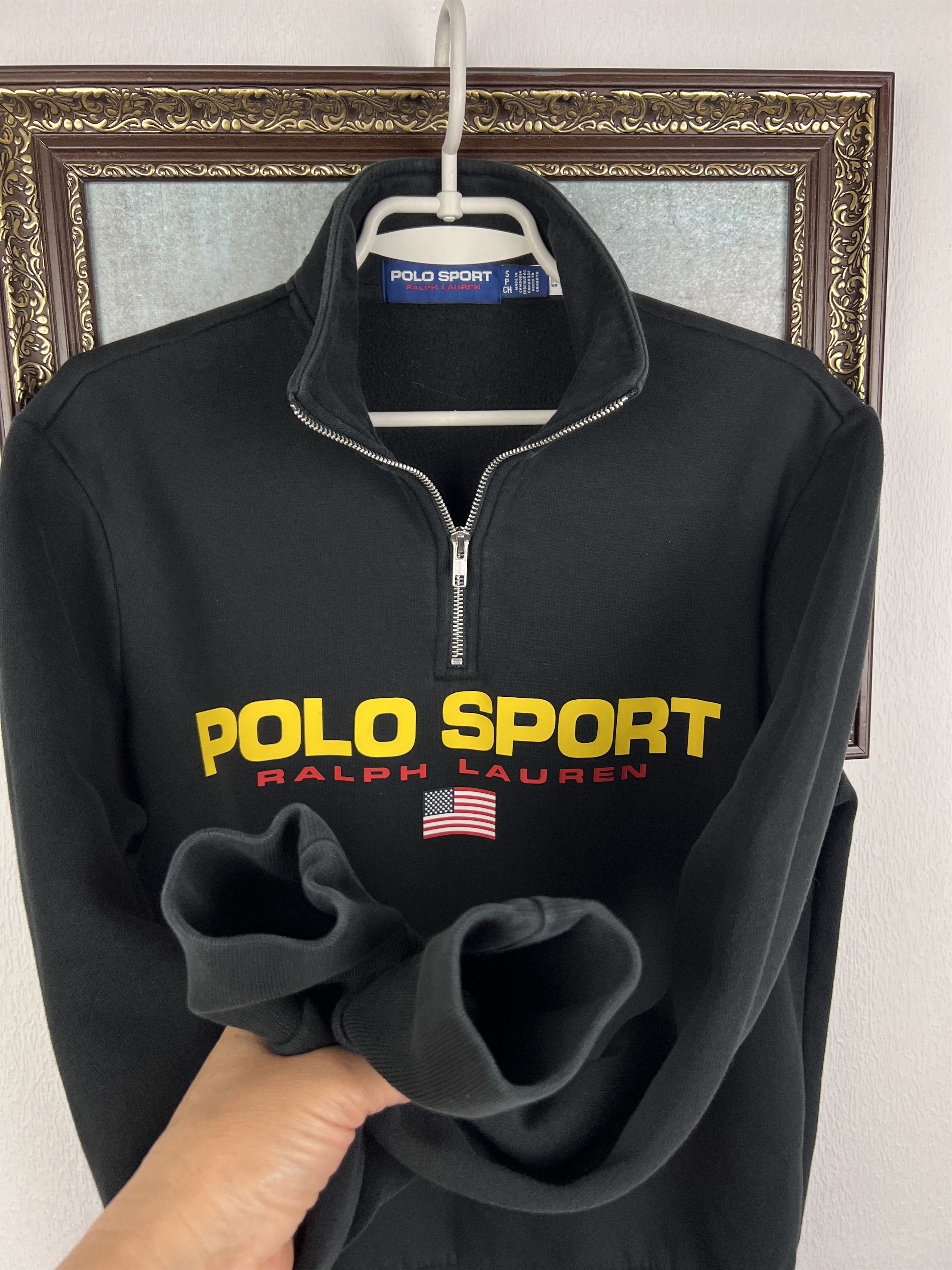 Polo Ralph Lauren Sport Ralph Lauren Spellout Sweatshirt Sweater Track Top Size US S / EU 44-46 / 1 - 5 Thumbnail