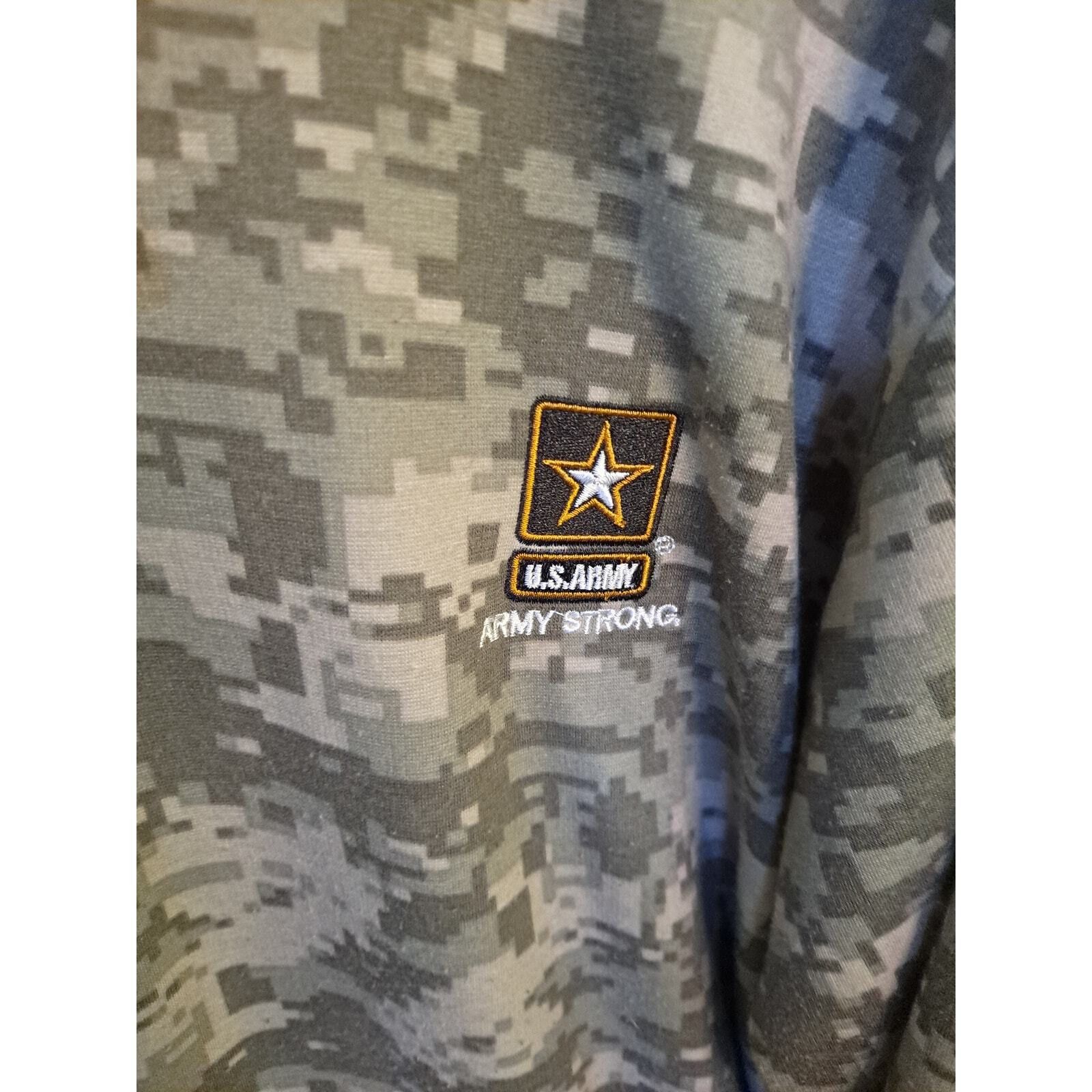 Other US Army Camo Full Zip Hoodie Sweatshirt Size XL Size US XL / EU 56 / 4 - 5 Thumbnail