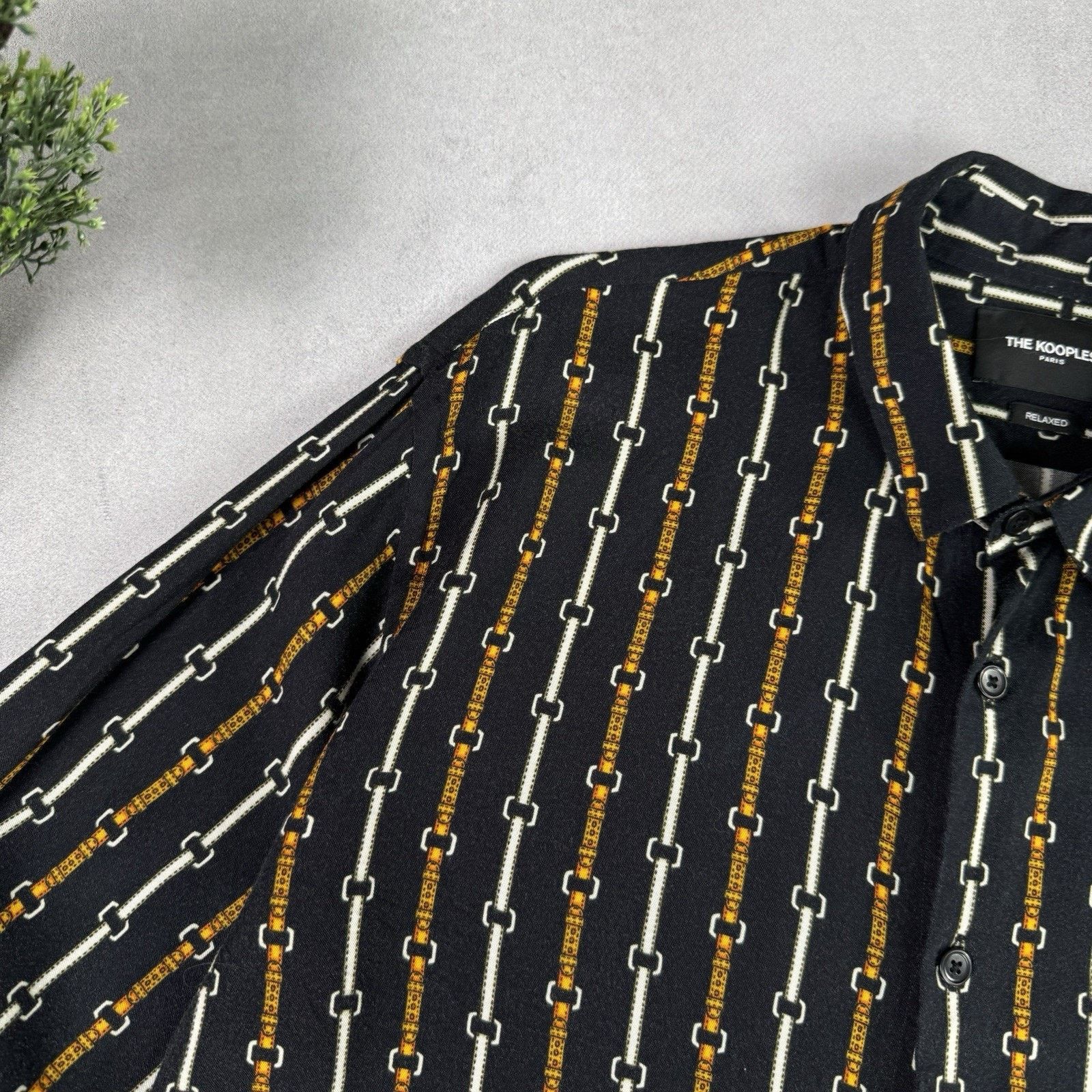 The Kooples The Kooples Men Button Up Long Sleeve Shirt Size M Size US M / EU 48-50 / 2 - 8 Thumbnail