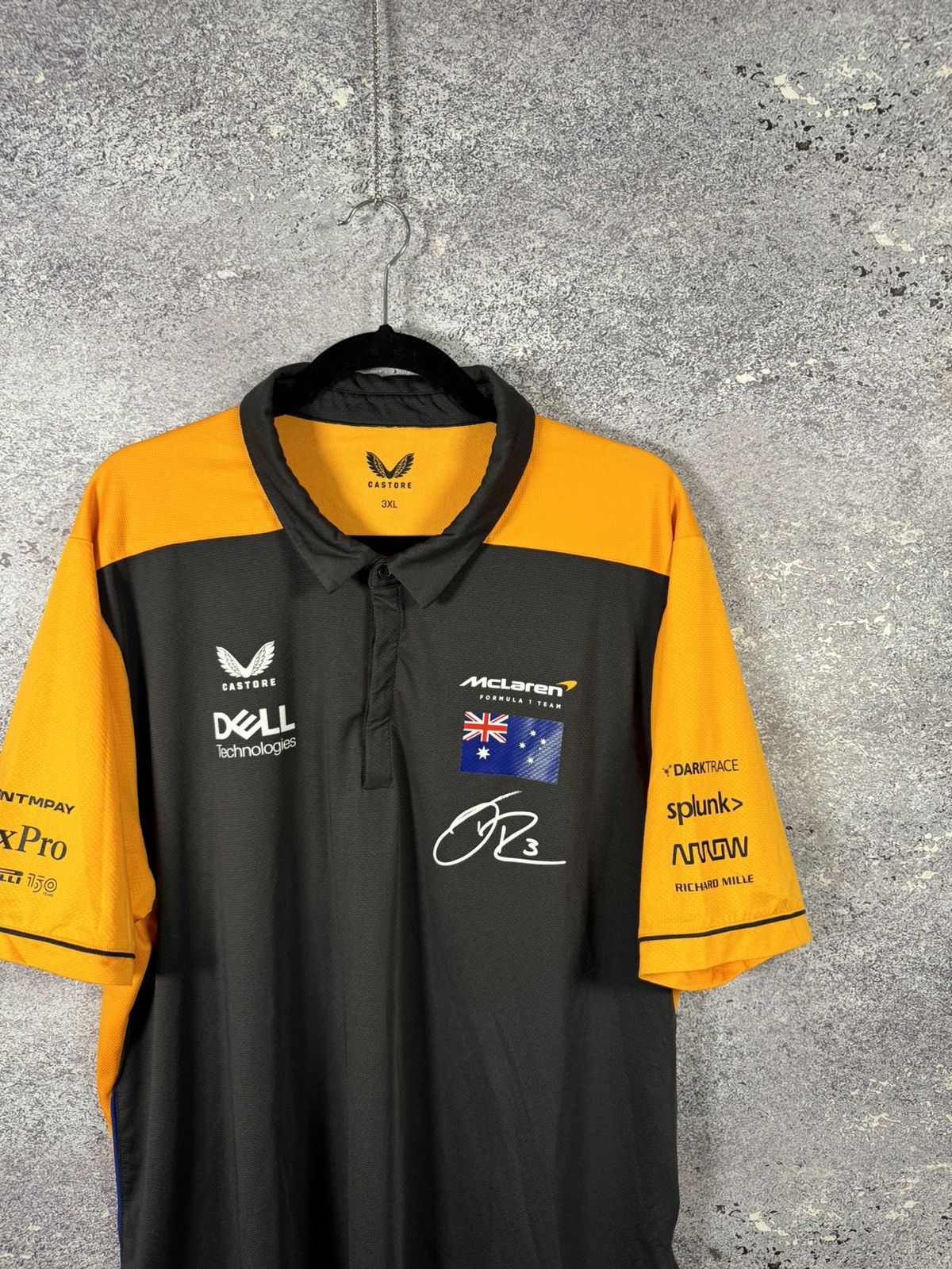 Formula 1 × Malcolm McLaren McLaren Rormula 1 Team Ricciardo #3 Castore F-1 Team 3XL sz Size US XXL / EU 58 / 5 - 2 Thumbnail
