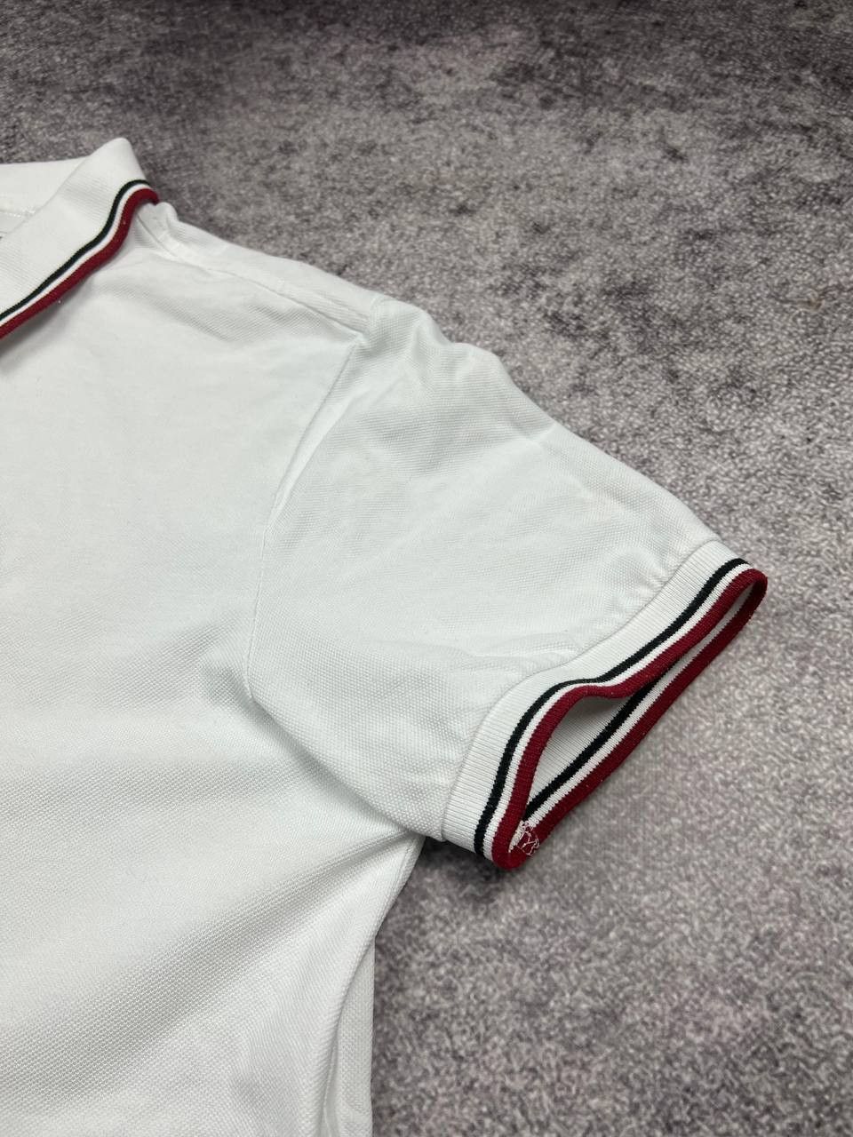 Prada Prada Polo White Tab T-Shirt Luxury Size US L / EU 52-54 / 3 - 5 Thumbnail