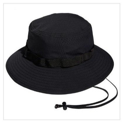 Adidas ADIDAS Unisex Originals Black Webbing Boonie UPF 50 Sun Prot Size ONE SIZE - 5 Thumbnail