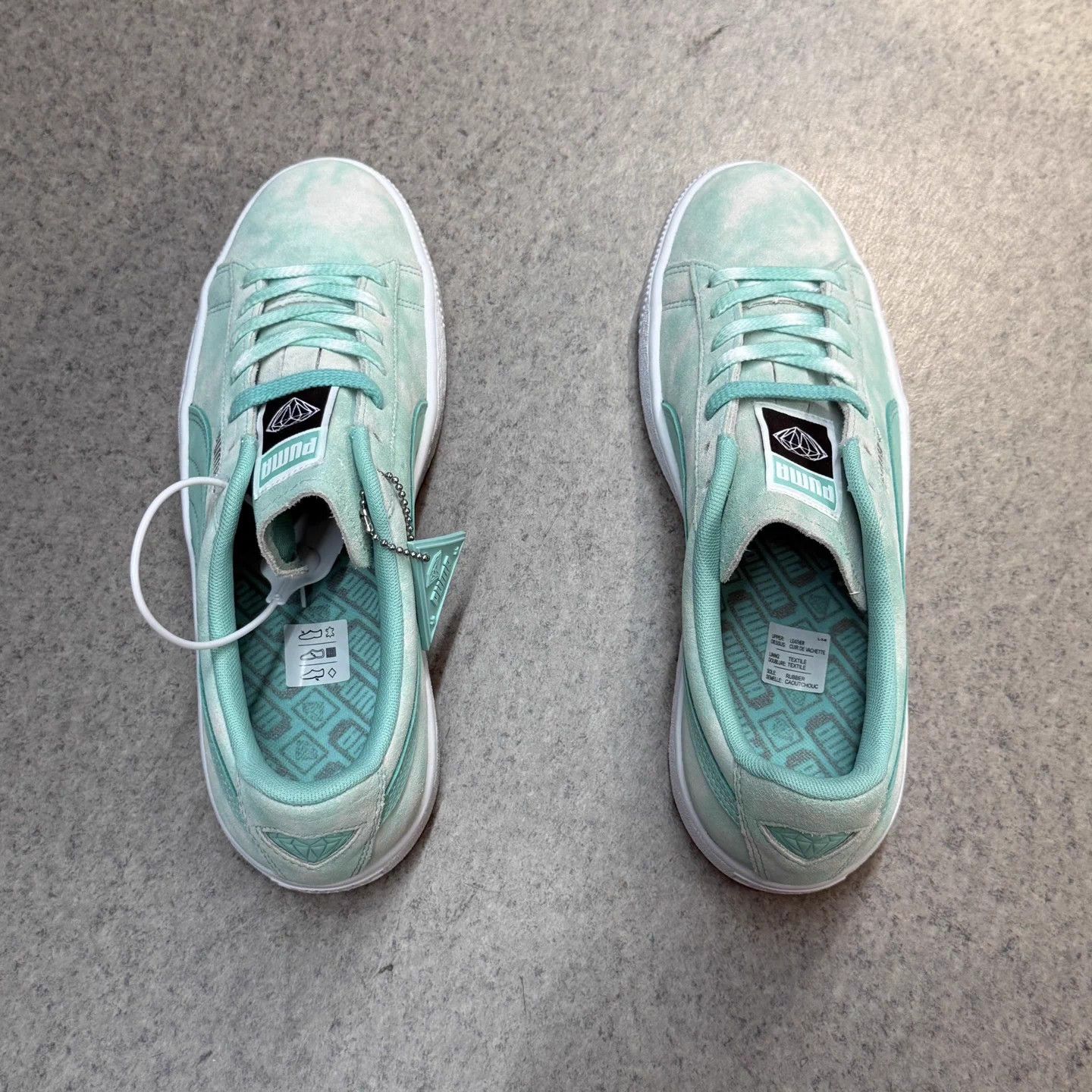 Puma Puma x Diamond Supply Co. "Tiffany" Green 41 DS Size US 8.5 / EU 41-42 - 8 Thumbnail