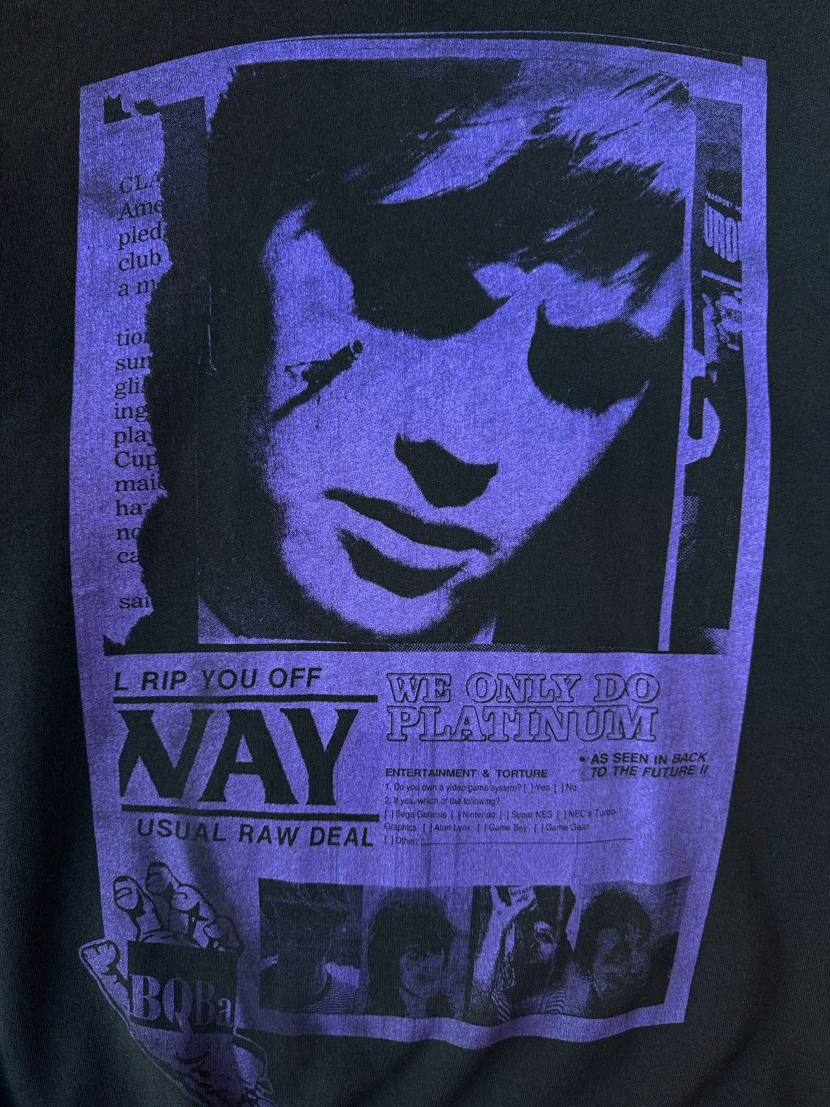 Raf Simons Raf Simons SS03 S.C Collage Oversized Sweatshirt Size US S / EU 44-46 / 1 - 2 Thumbnail