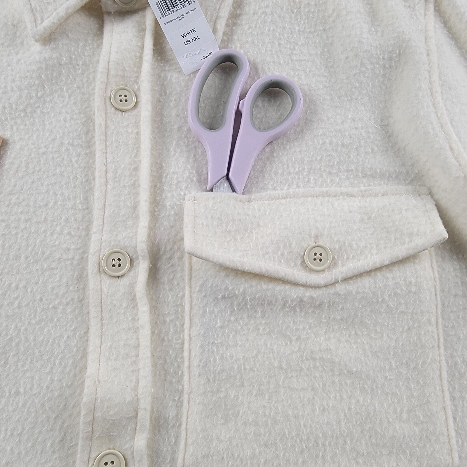 Todd Snyder Todd Snyder Boucle Wool Relaxed Utility Over Shirt Size US XXL / EU 58 / 5 - 13 Thumbnail