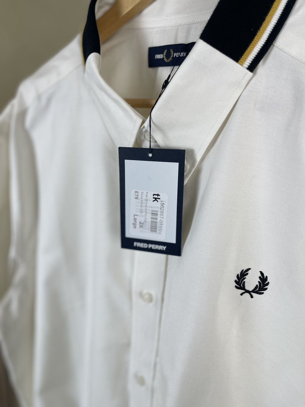 Fred Perry Fred Perry Oxford Shirt / Twin Tipped Bomber Collar Size US XXL / EU 58 / 5 - 6 Thumbnail