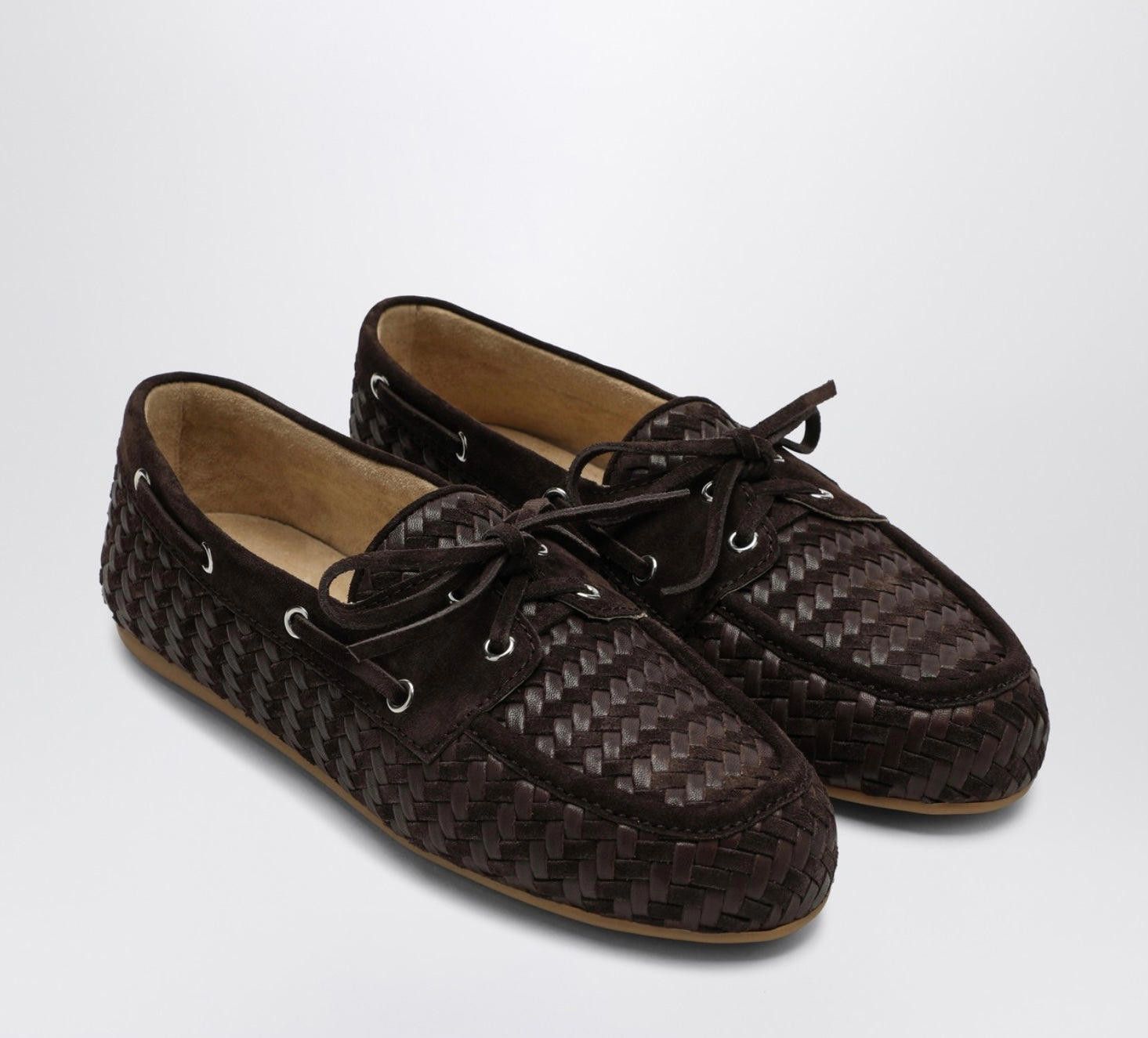 Miu Miu Miu Miu leather boat shoes size 40 Size ONE SIZE - 1 Thumbnail