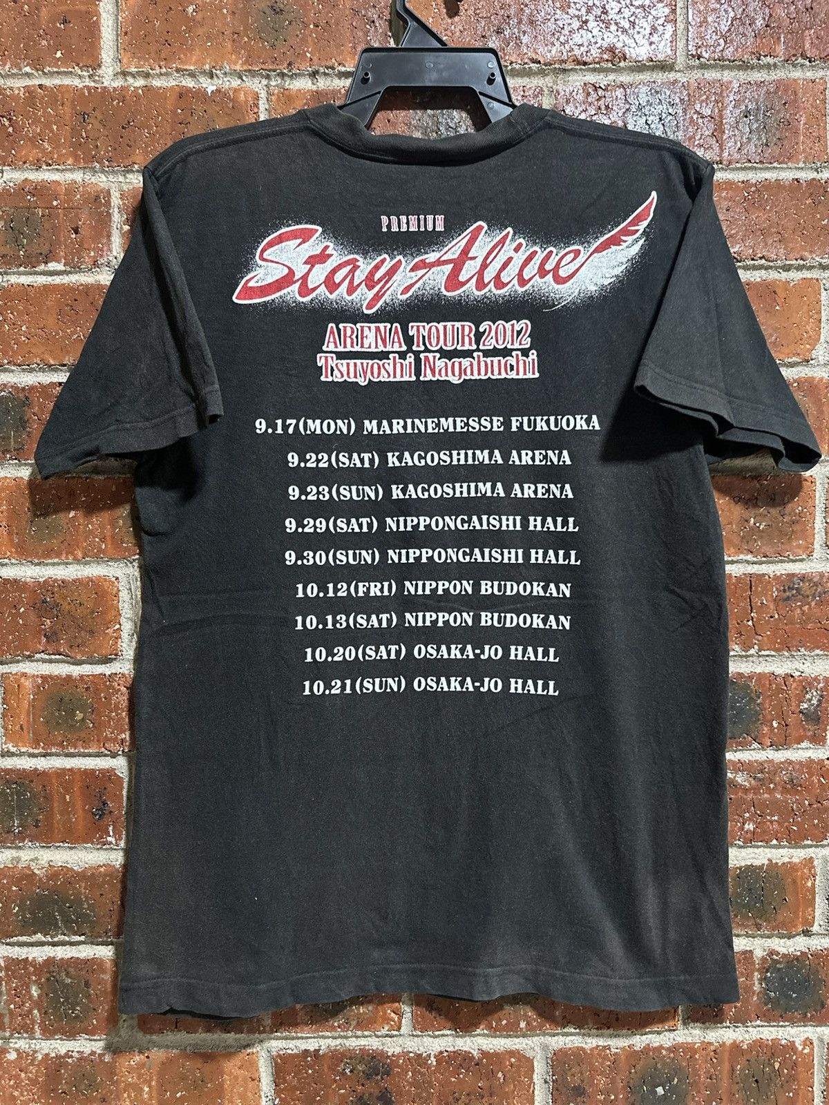 Band Tees Vintage Stay Alive Tsuyoshi Nagabuchi Faded Tee Size US M / EU 48-50 / 2 - 11 Thumbnail