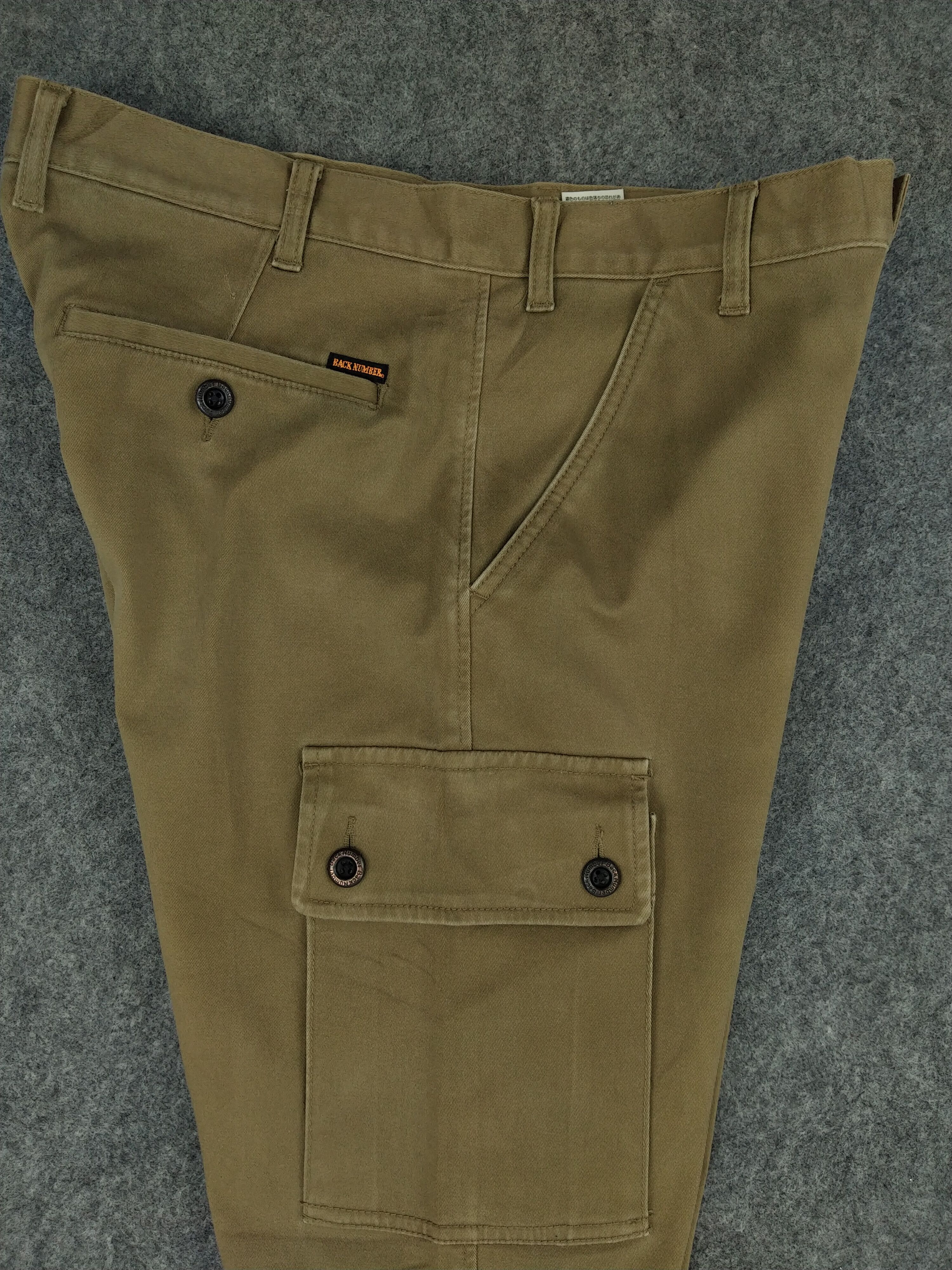 Japanese Brand Back Number Japanese Brand Cargo Multi Pocket Pants -CP203 Size US 35 - 3 Thumbnail