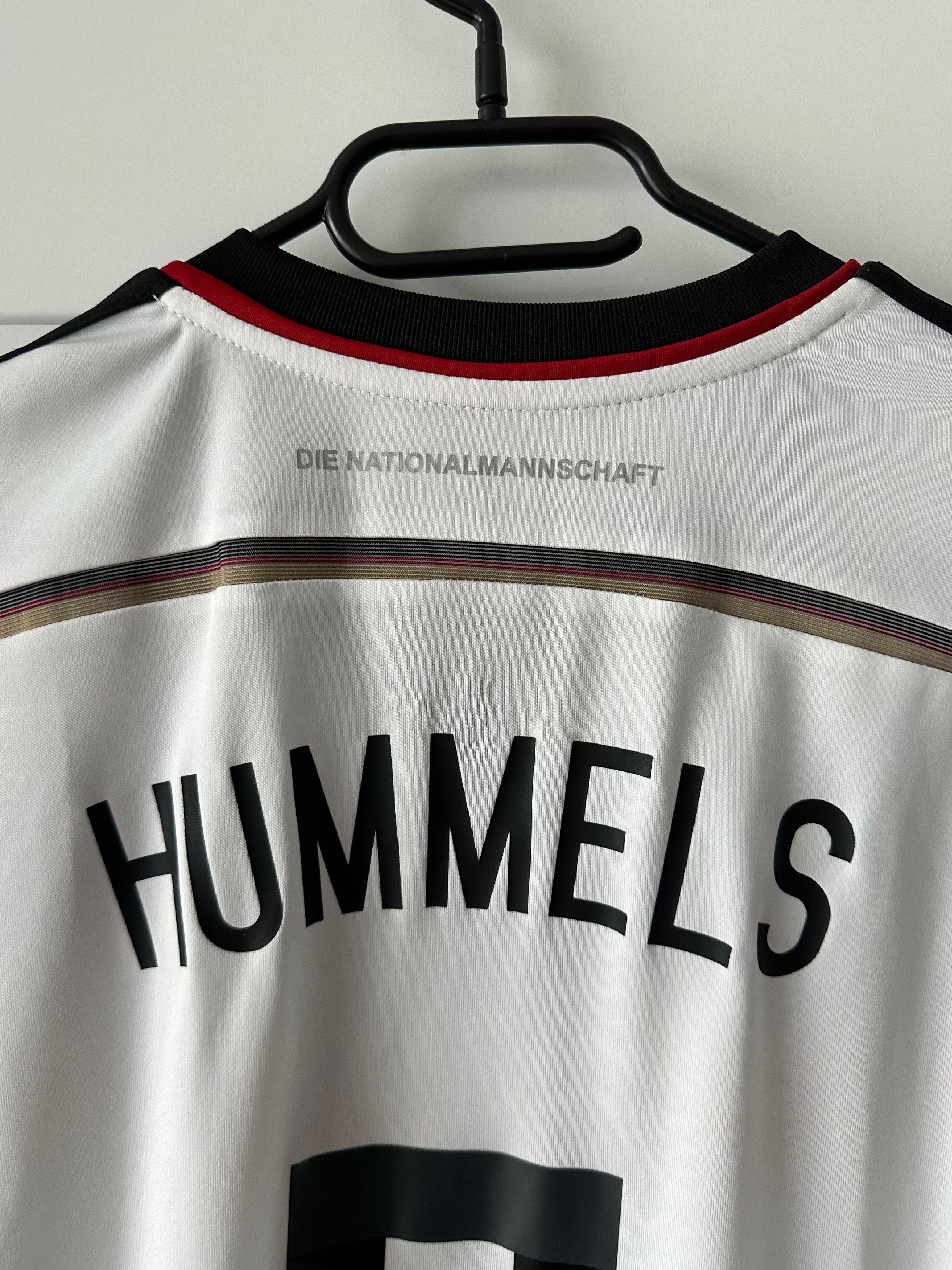 Vintage REPLICA 2014 Germany Deutschland #5 Hummels home jersey Size US XL / EU 56 / 4 - 11 Thumbnail