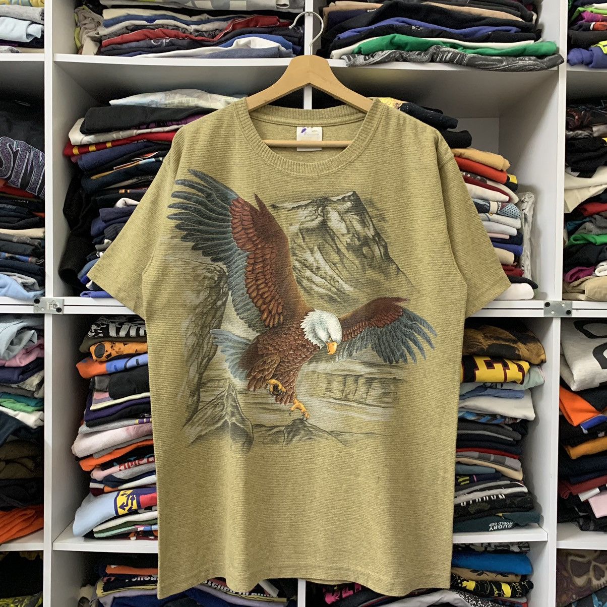 Habitat × Vintage VTG EAGLE BIG PRINT MADE USA Size US L / EU 52-54 / 3 - 1 Thumbnail