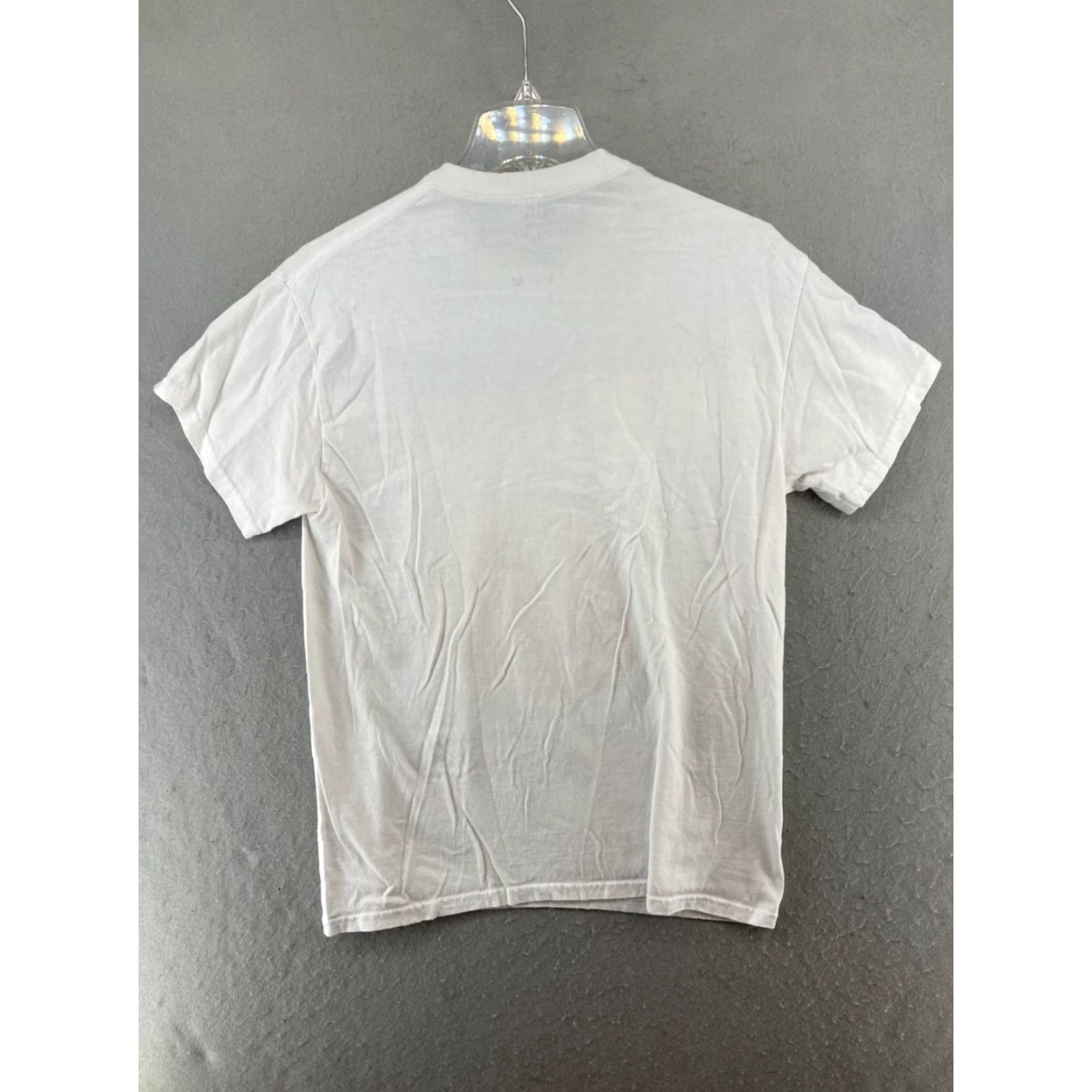 Vintage Nirvana Band TShirt Mens M White Graphic Print Crew Neck Short Sleeve Slim Shirt Size US M / EU 48-50 / 2 - 6 Thumbnail