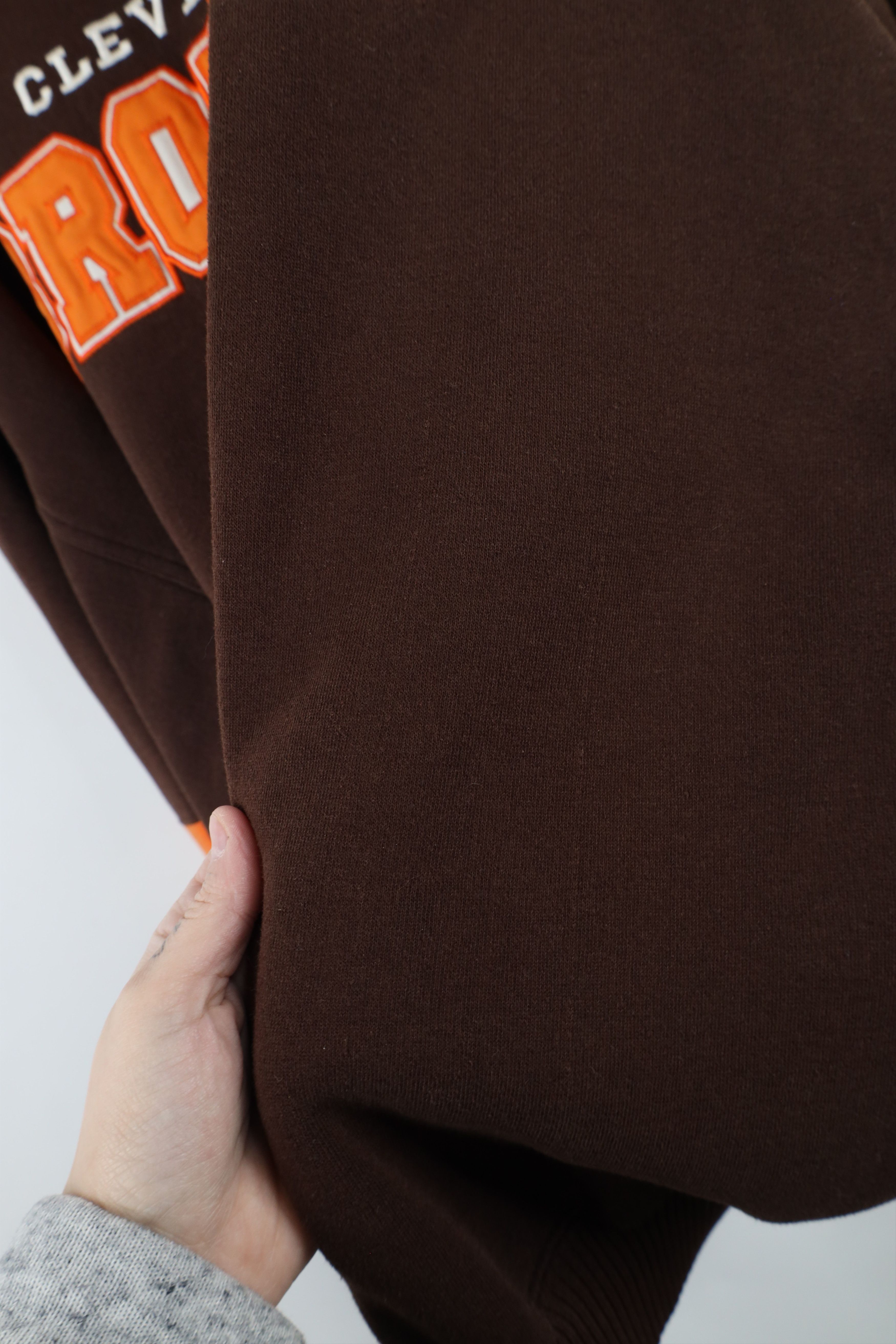 Vintage Vintage 90s Spell Heavy Cleveland Browns Football Sweatshirt Size US XXL / EU 58 / 5 - 10 Thumbnail