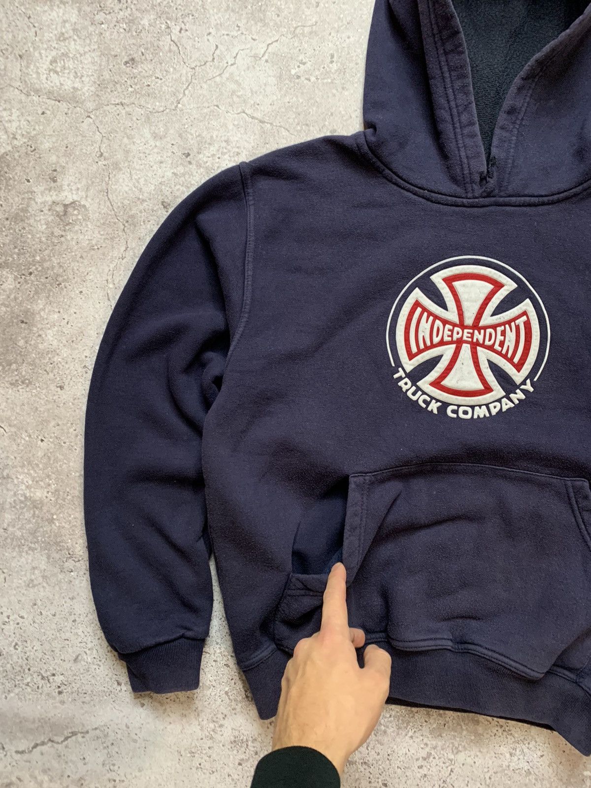Independent Truck Co. × Vintage Vintage 90s Independent Skateboard Hoodie Shirt Size US S / EU 44-46 / 1 - 3 Thumbnail