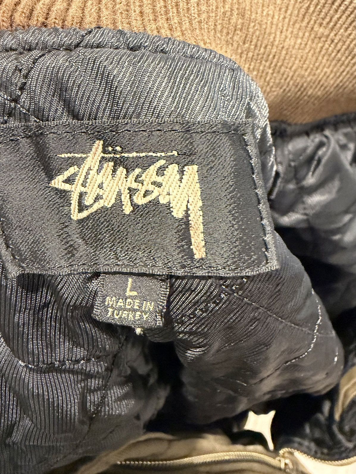 Stussy Stussy sample overdyed bomber Size US L / EU 52-54 / 3 - 6 Thumbnail