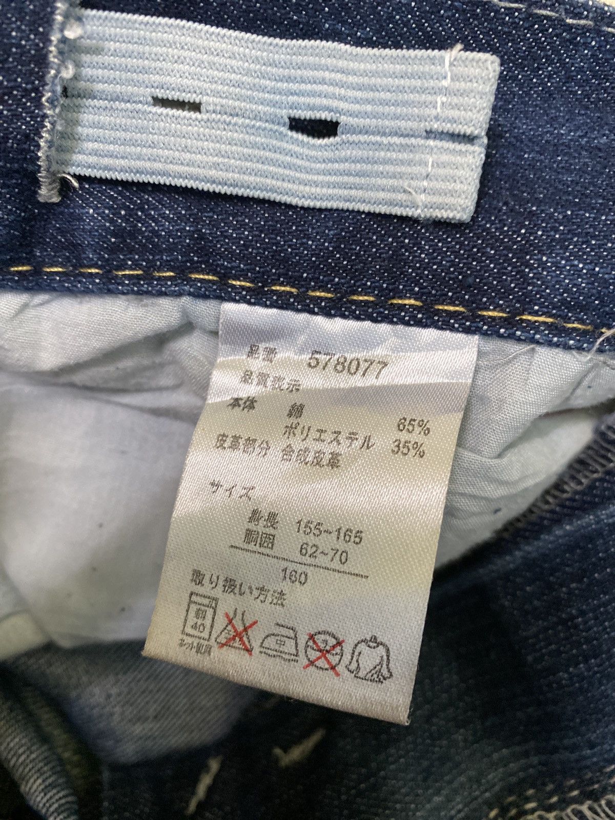 Japanese Brand × Tornado Mart × Vintage BA-TSU STUDIO Skeletons Patches Big logo Distressed Denim Size US 28 / EU 44 - 14 Thumbnail